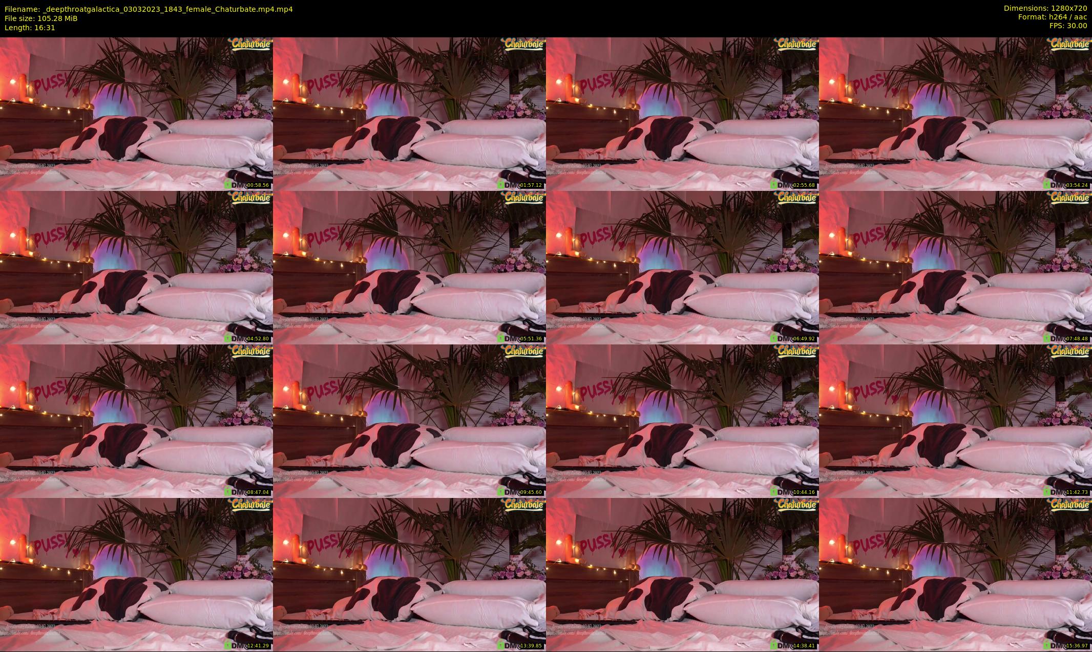 _deepthroatgalactica — 17 minute Chaturbate couple cam show recording, 720p, Mar 3, 2023