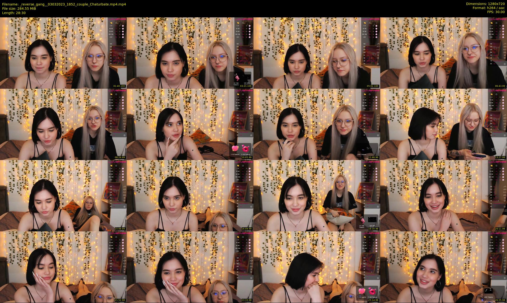 _reverse_gang_ — 29 minute Chaturbate couple cam show recording, 720p, Mar 3, 2023