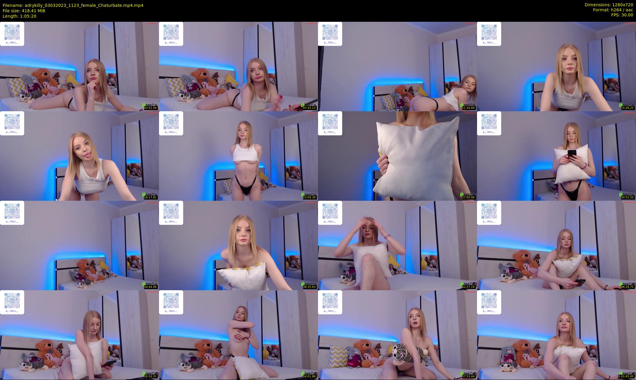 adrykilly — 66 minute Chaturbate female cam show recording, 720p, Mar 3, 2023