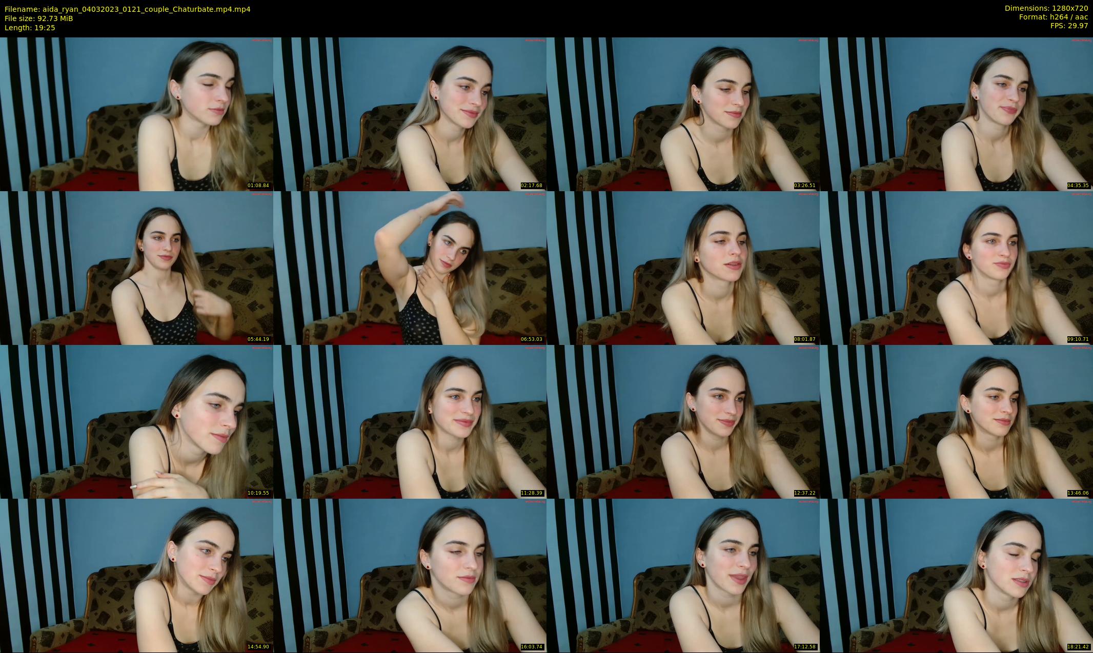 aida_ryan — 20 minute Chaturbate couple cam show recording, 720p, Mar 4, 2023