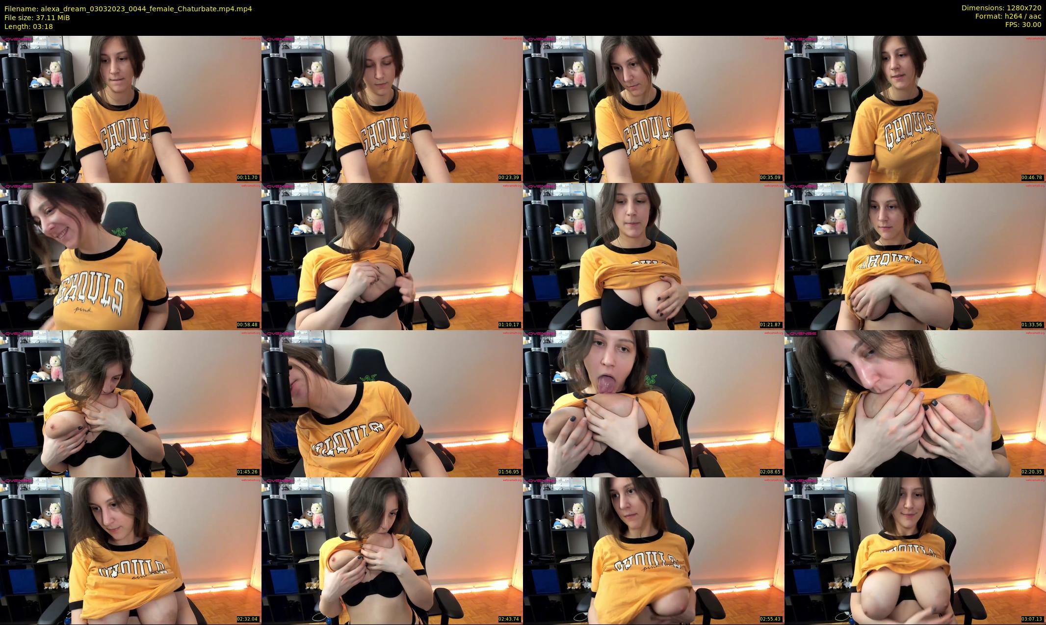 alexa_dream — 4 minute Chaturbate female cam show recording, 720p, Mar 3, 2023