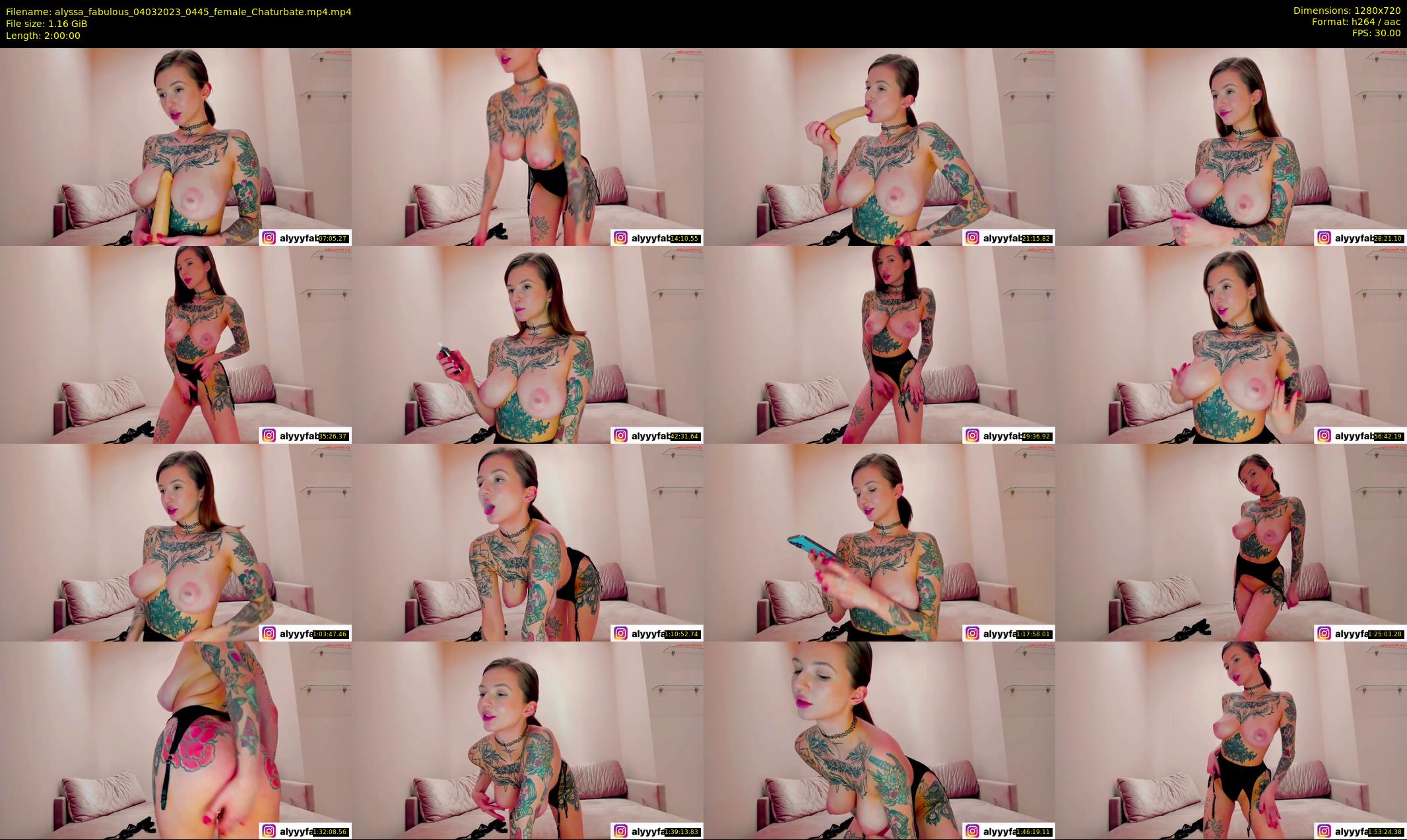 alyssa_fabulous — 120 minute Chaturbate female cam show recording, 720p, Mar 4, 2023