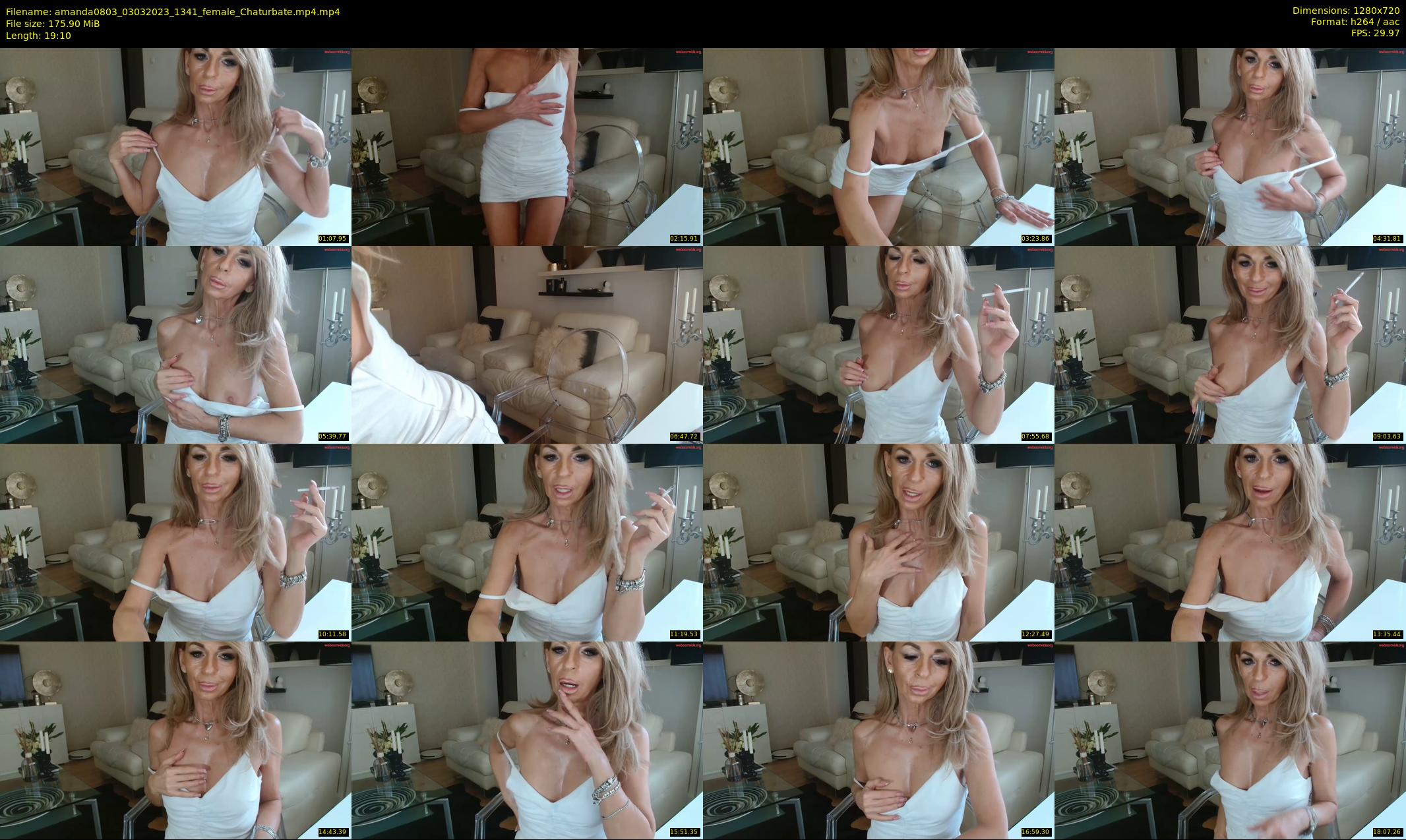 amanda0803 — 20 minute Chaturbate female cam show recording, 720p, Mar 3, 2023