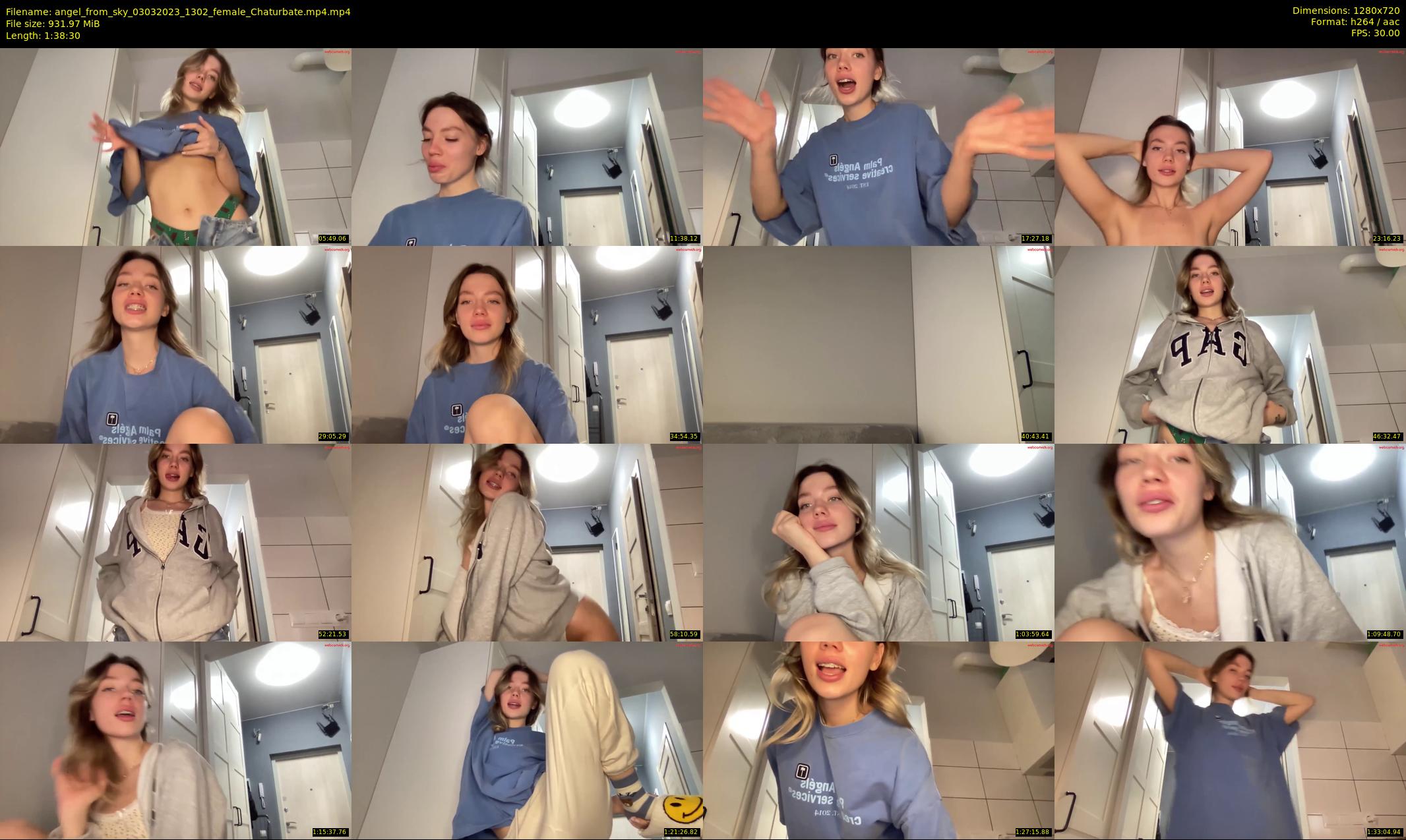 angel_from_sky — 99 minute Chaturbate female cam show recording, 720p, Mar 3, 2023