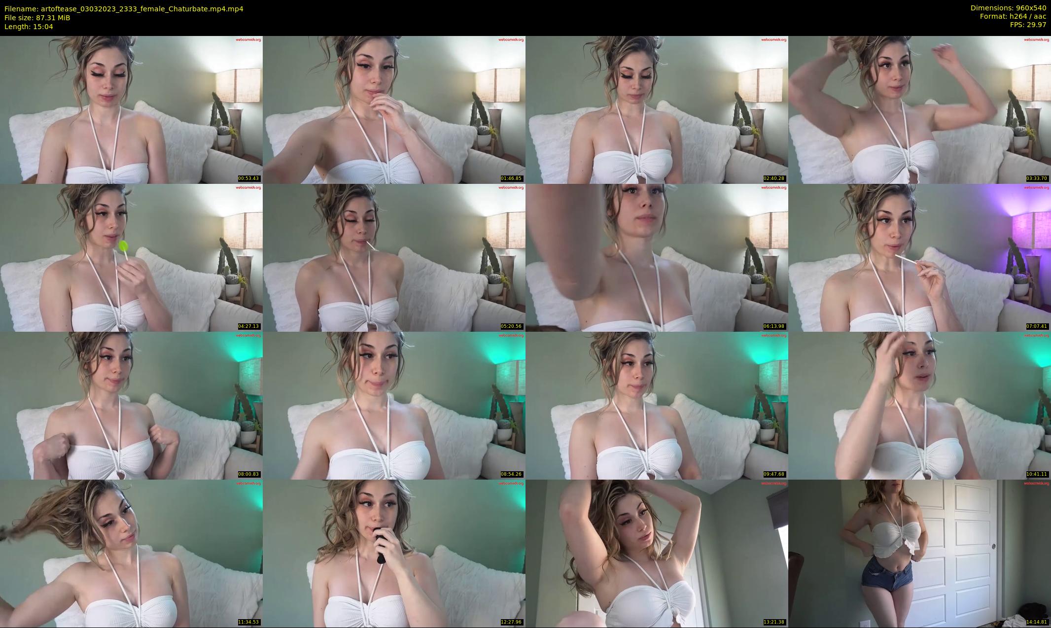 artoftease — 16 minute Chaturbate female cam show recording, 480p, Mar 3, 2023