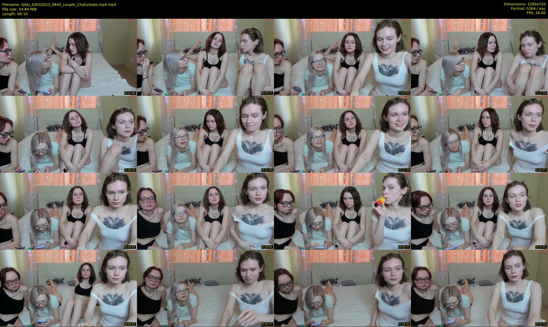 bjliki — 7 minute Chaturbate couple cam show recording, 720p, Mar 3, 2023