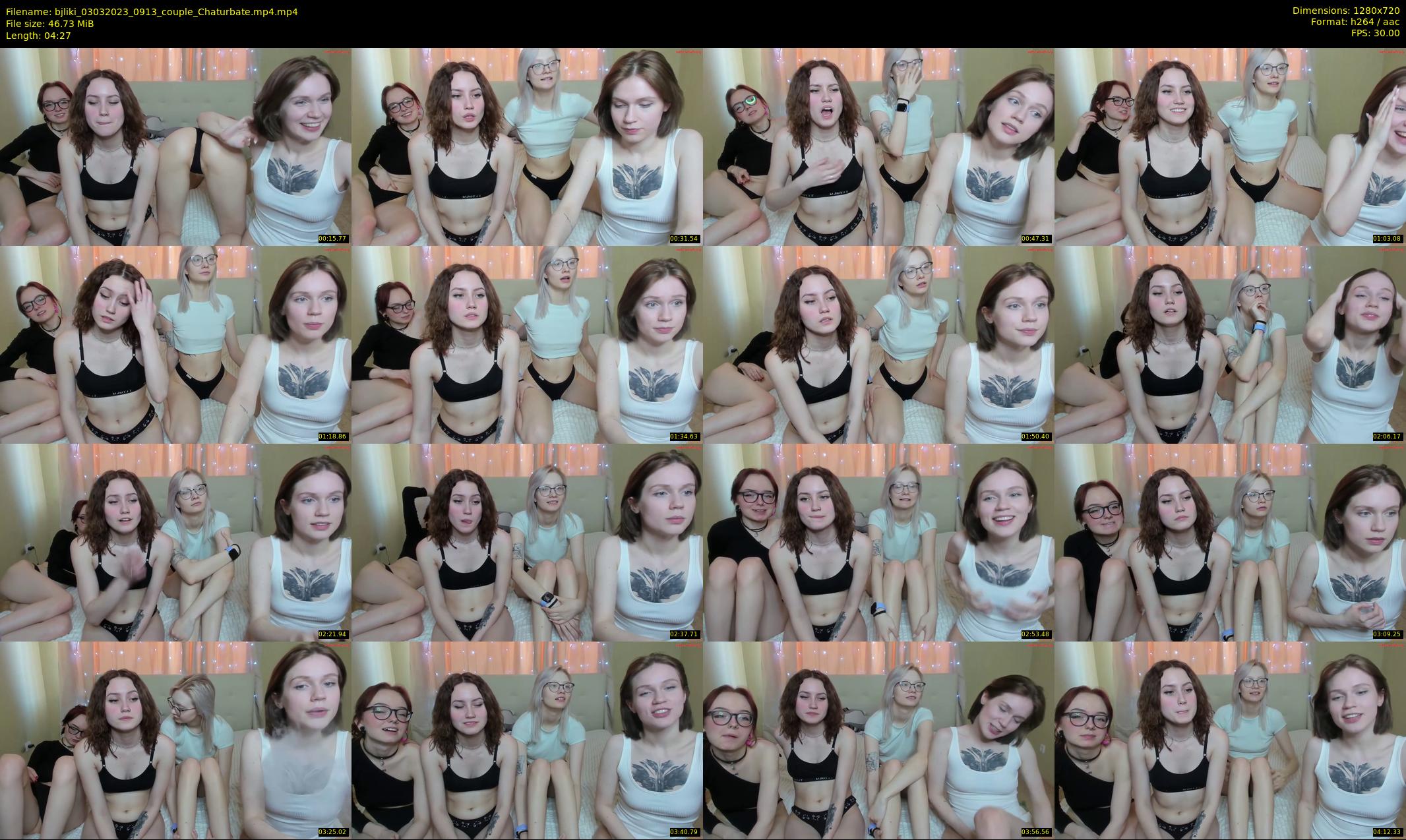 bjliki — 5 minute Chaturbate couple cam show recording, 720p, Mar 3, 2023