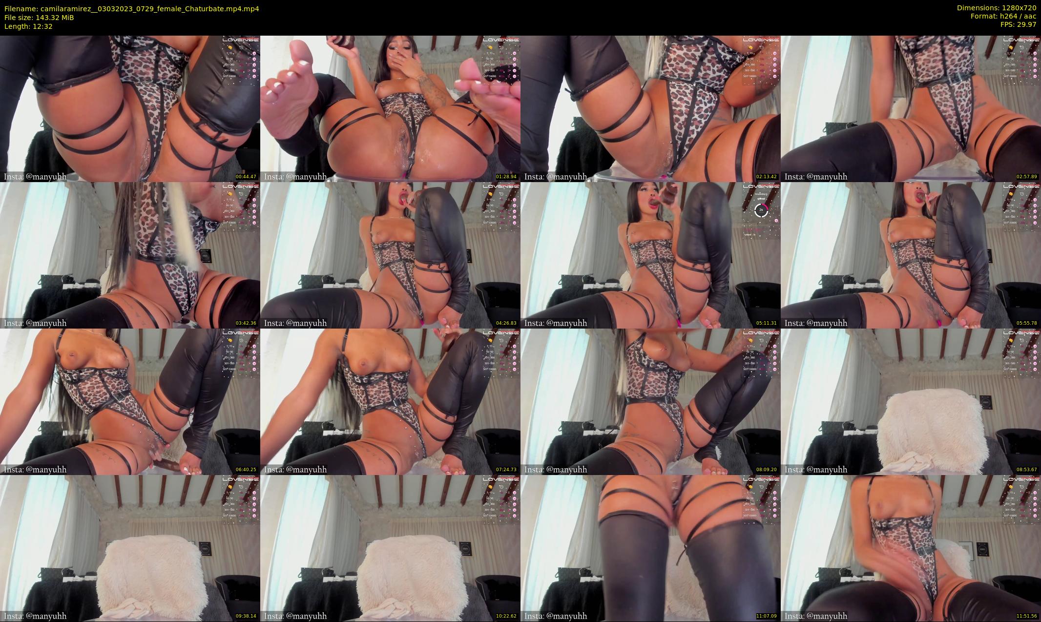 camilaramirez_ — 13 minute Chaturbate female cam show recording, 720p, Mar 3, 2023
