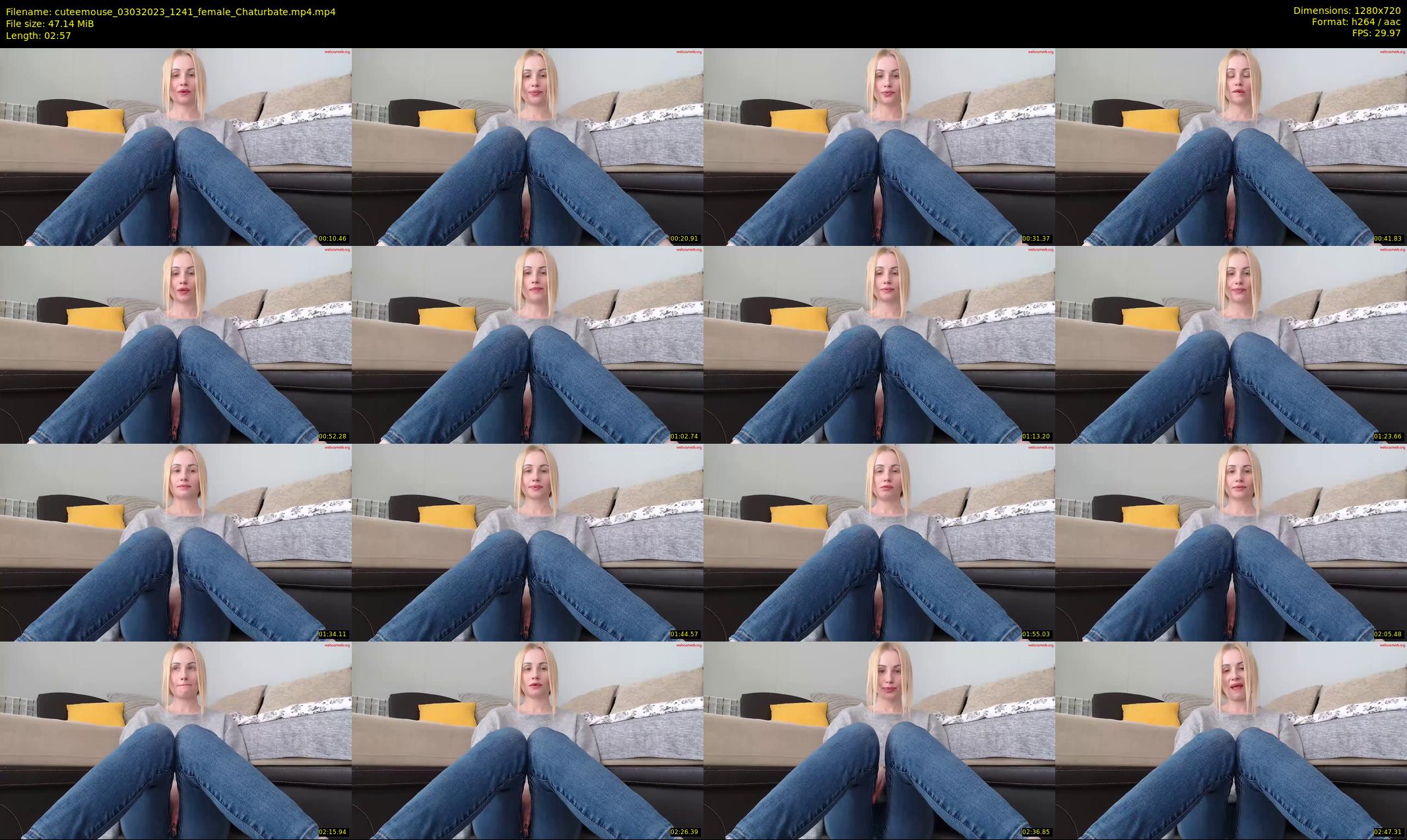 cuteemouse — 3 minute Chaturbate female cam show recording, 720p, Mar 3, 2023