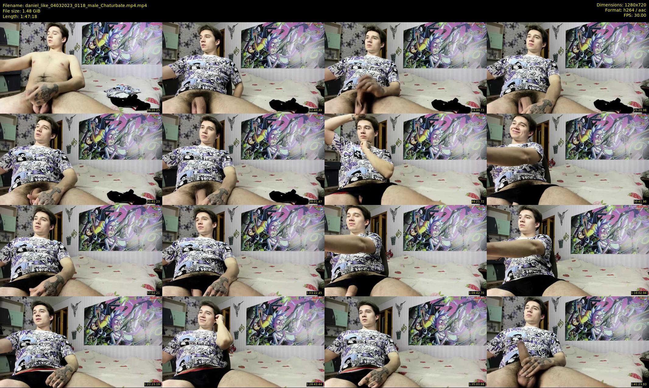 daniel_like — 108 minute Chaturbate male cam show recording, 720p, Mar 4, 2023