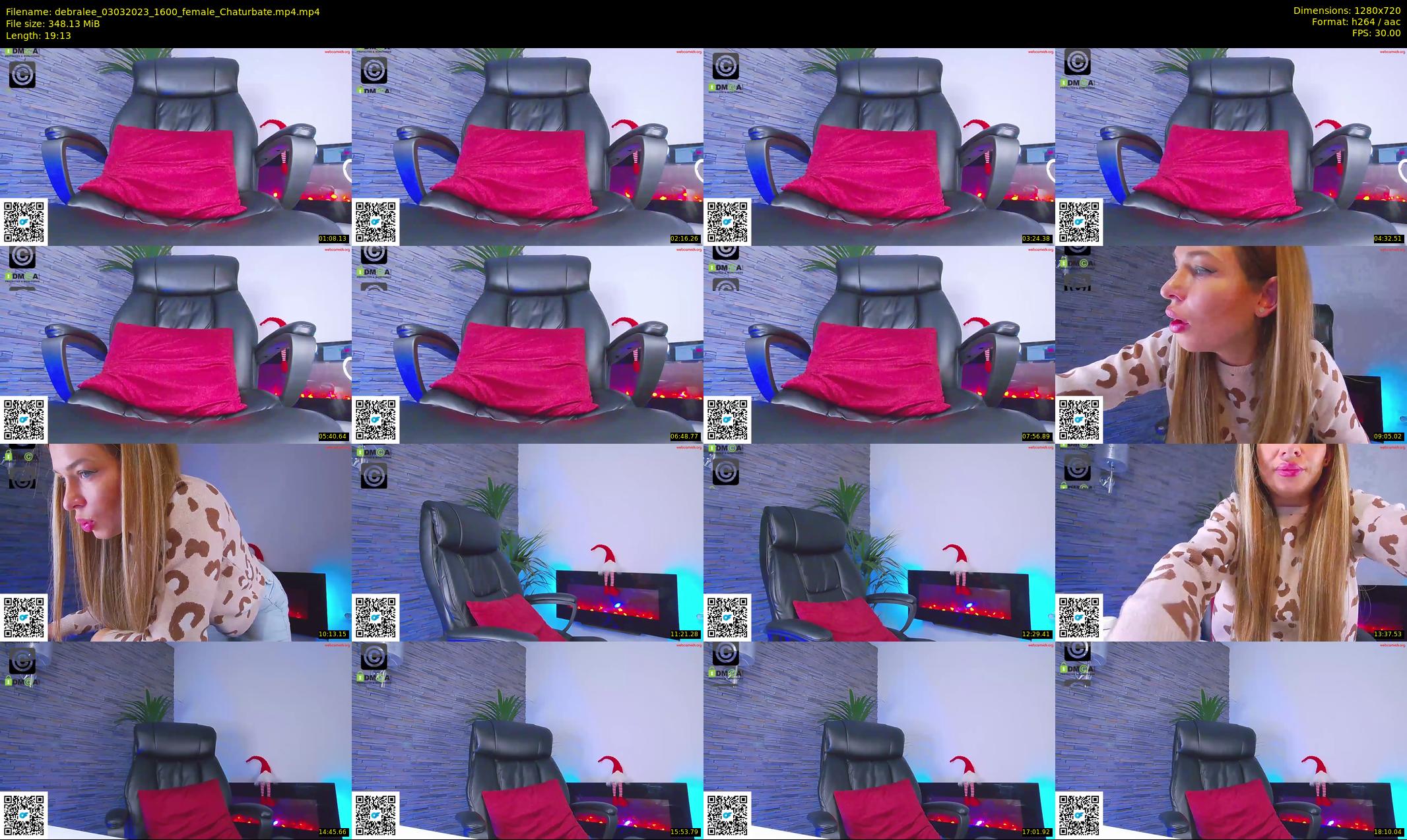 debralee — 20 minute Chaturbate female cam show recording, 720p, Mar 3, 2023