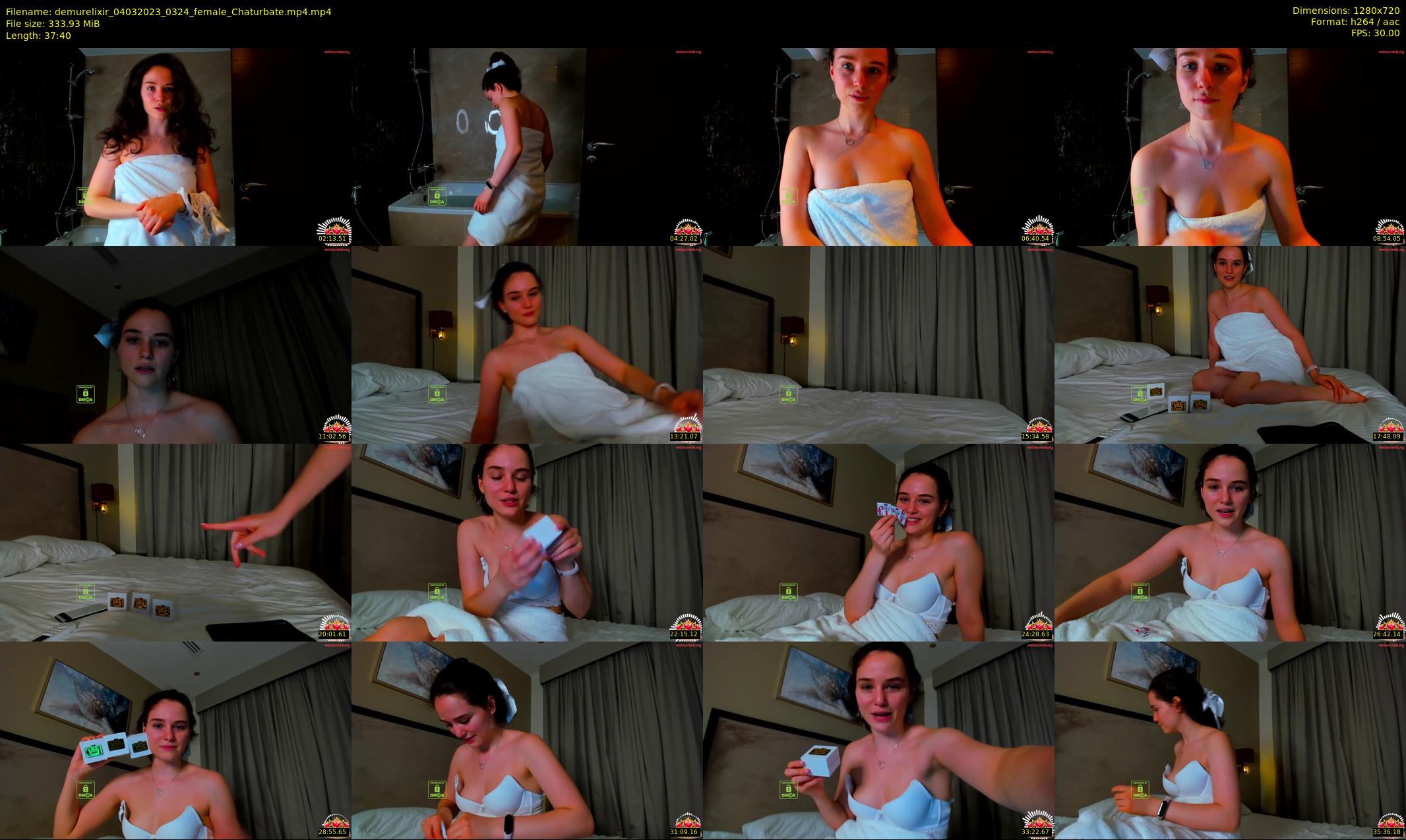 demurelixir — 38 minute Chaturbate female cam show recording, 720p, Mar 4, 2023