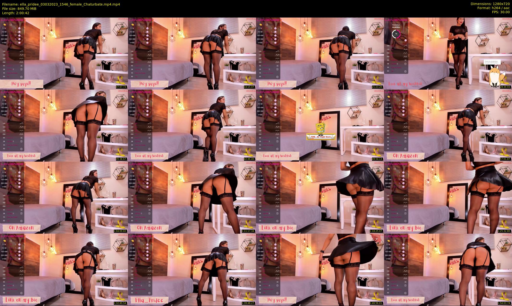 ella_pridee — 121 minute Chaturbate female cam show recording, 720p, Mar 3, 2023