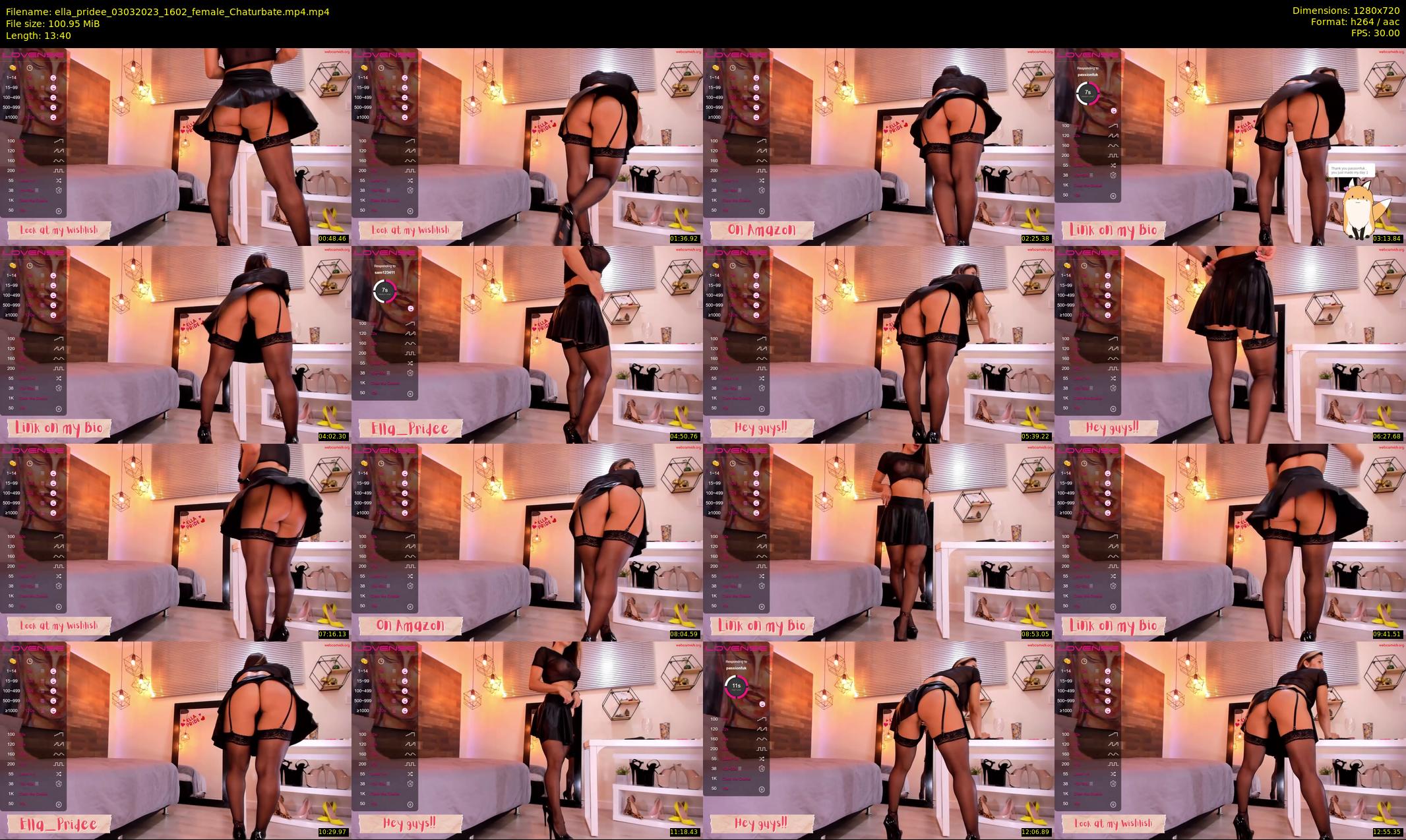 ella_pridee — 14 minute Chaturbate female cam show recording, 720p, Mar 3, 2023