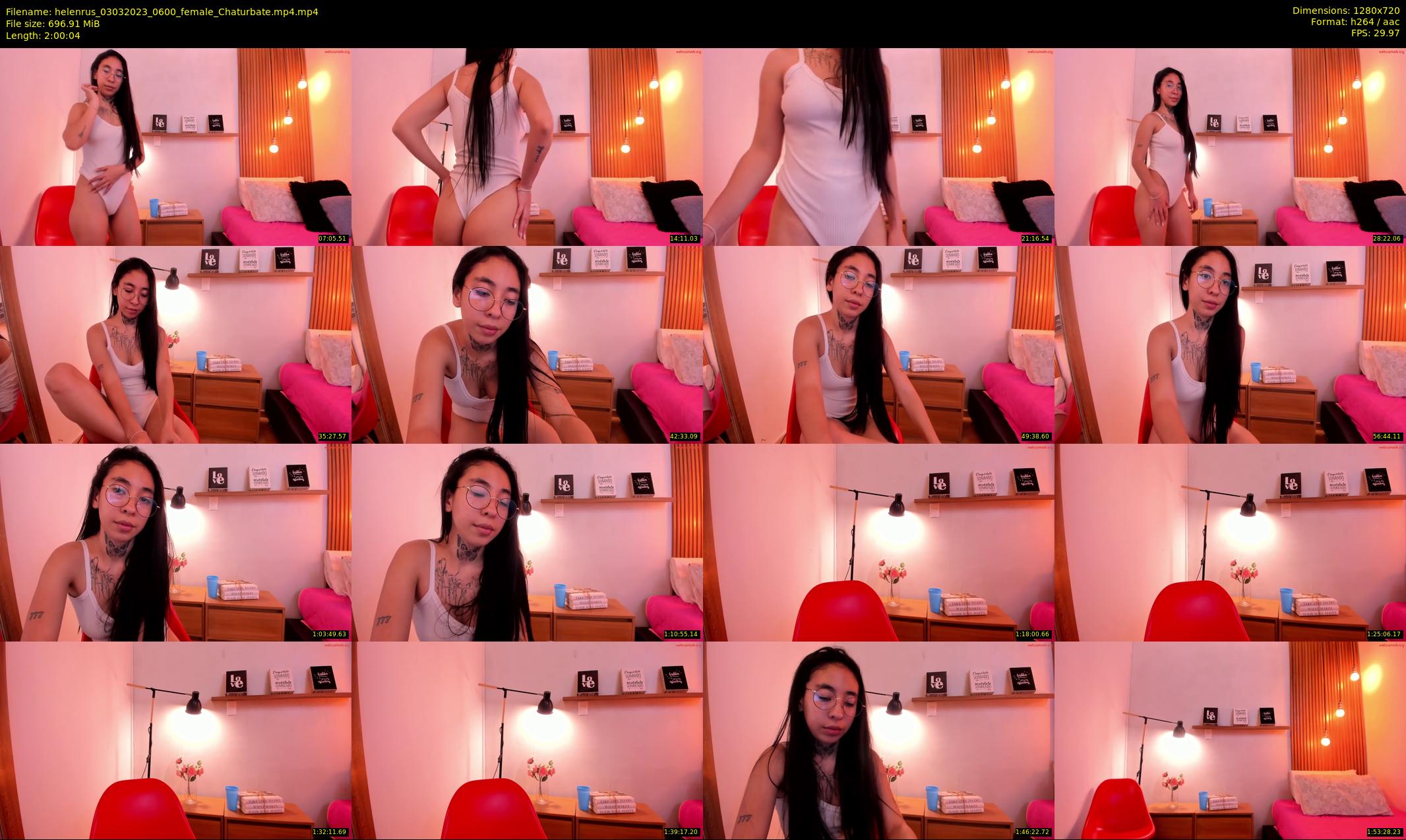 helenrus — 121 minute Chaturbate female cam show recording, 720p, Mar 3, 2023