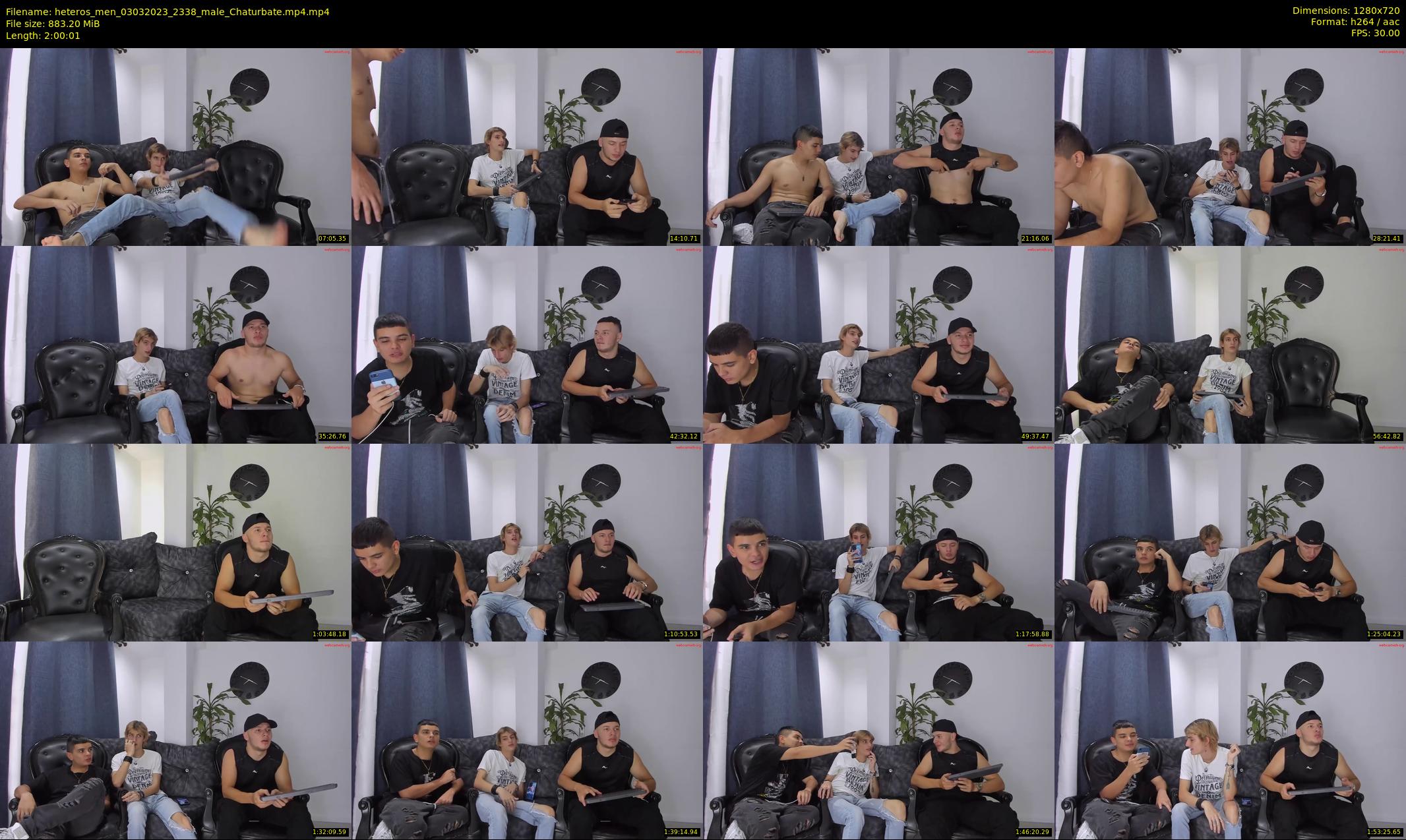 heteros_men — 121 minute Chaturbate male cam show recording, 720p, Mar 3, 2023