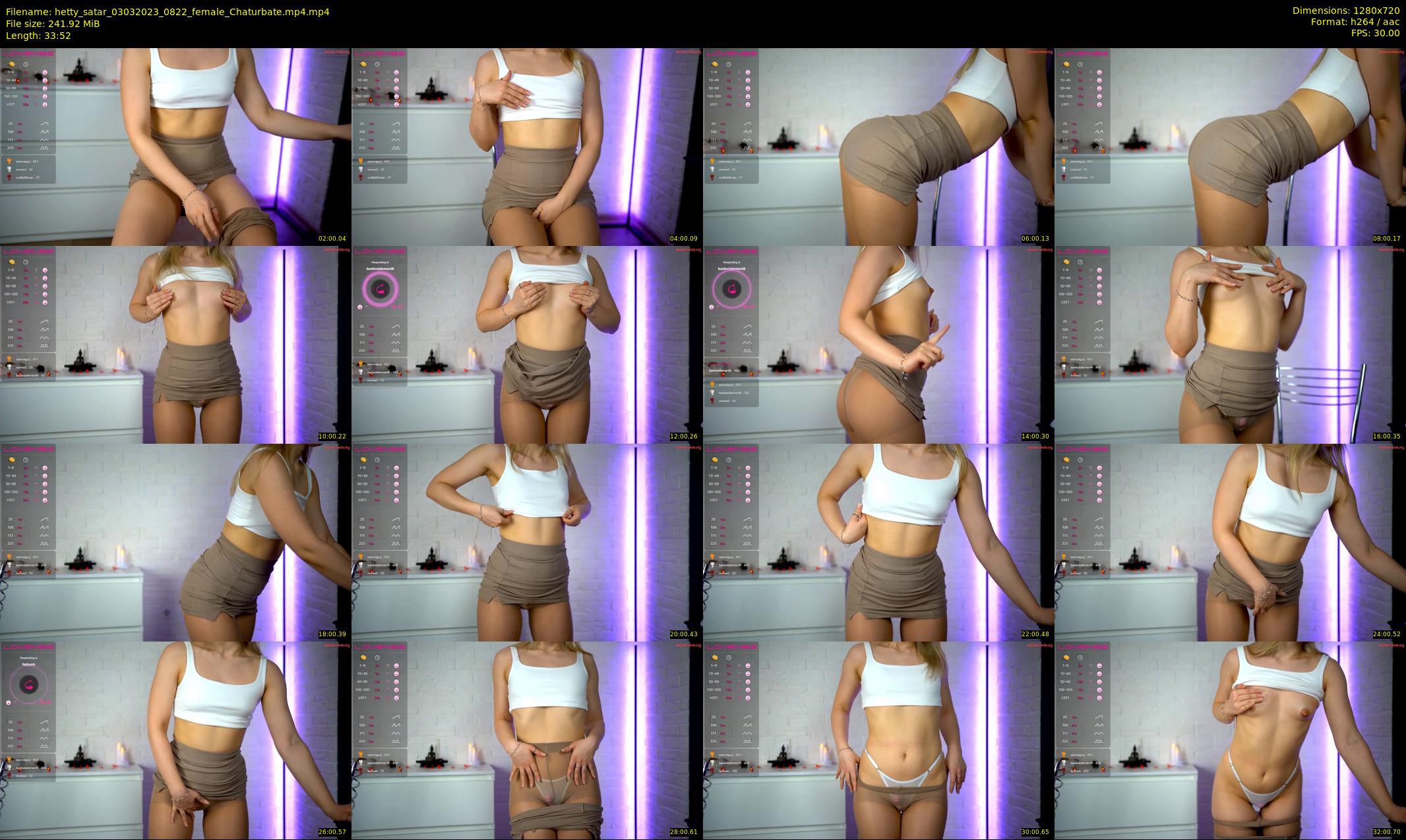 hetty_satar — 34 minute Chaturbate female cam show recording, 720p, Mar 3, 2023