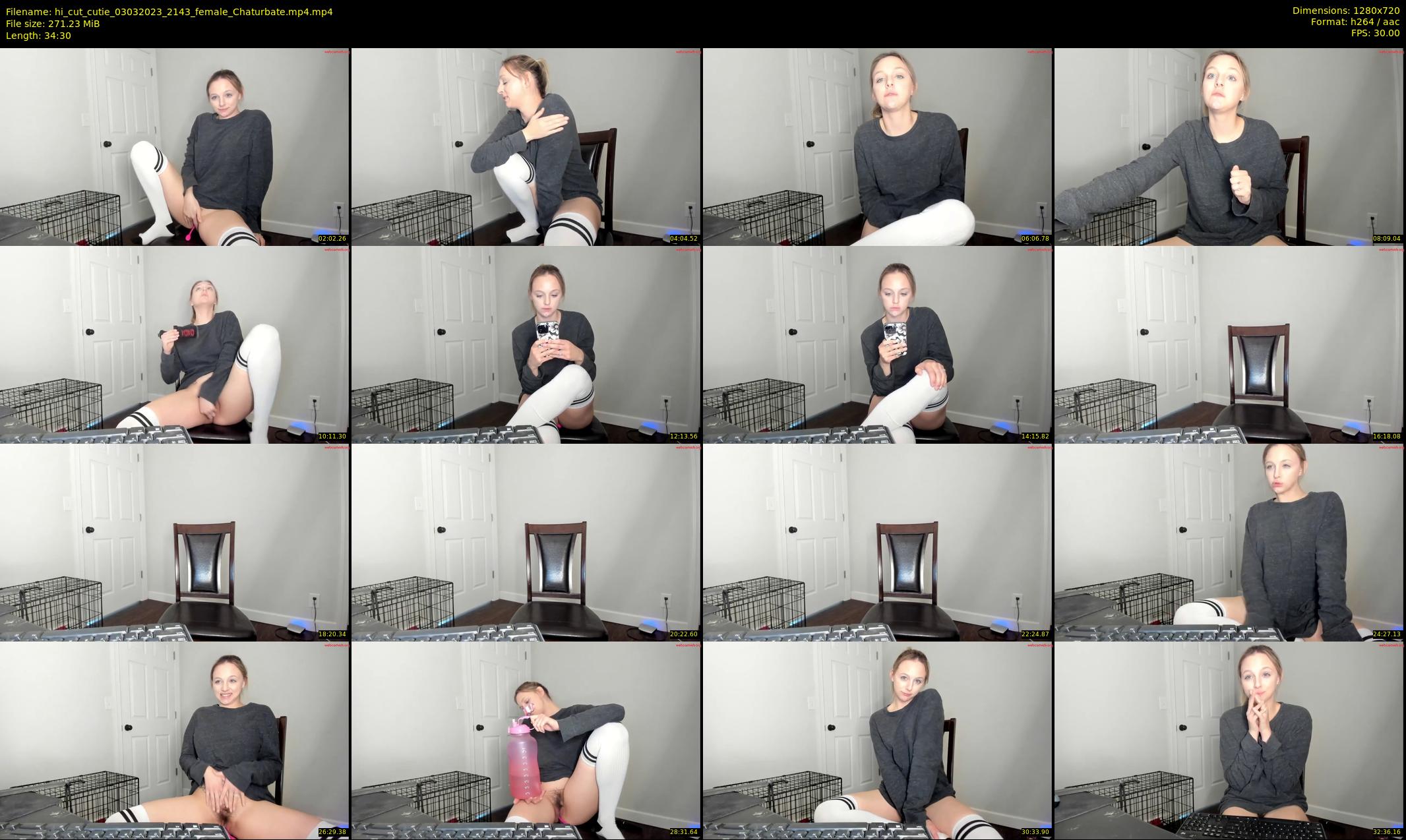 hi_cut_cutie — 35 minute Chaturbate female cam show recording, 720p, Mar 3, 2023