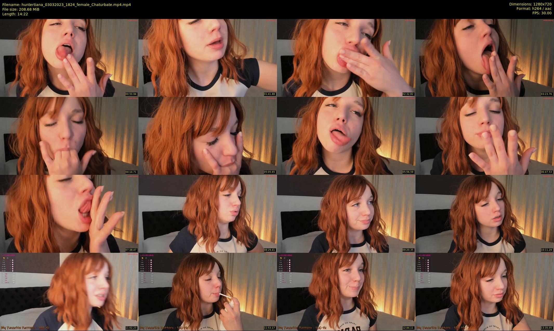 huntertiana — 15 minute Chaturbate female cam show recording, 720p, Mar 3, 2023