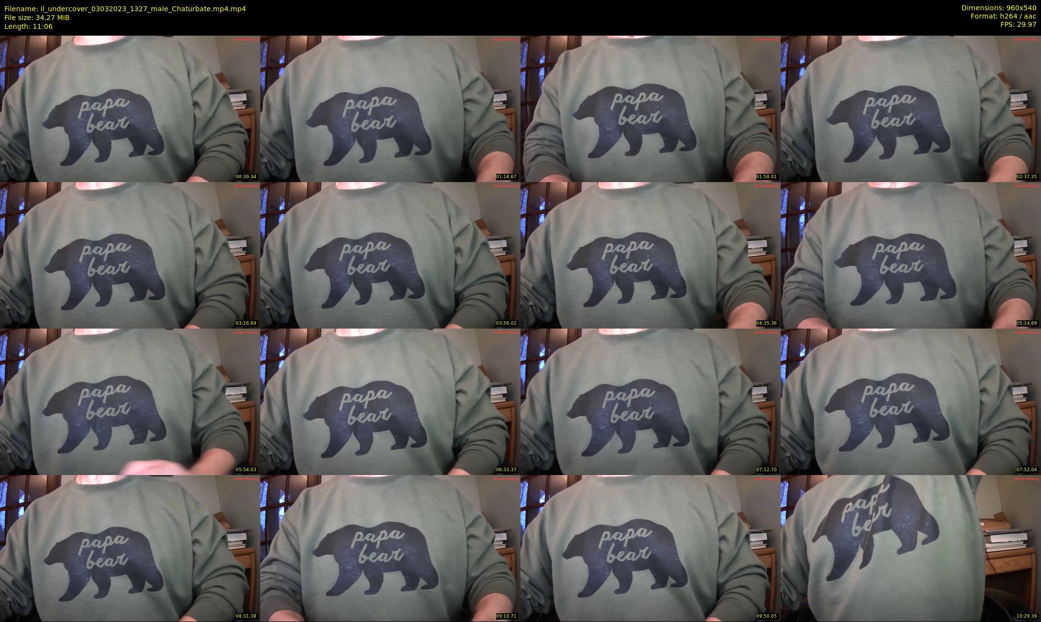 il_undercover — 12 minute Chaturbate male cam show recording, 480p, Mar 3, 2023