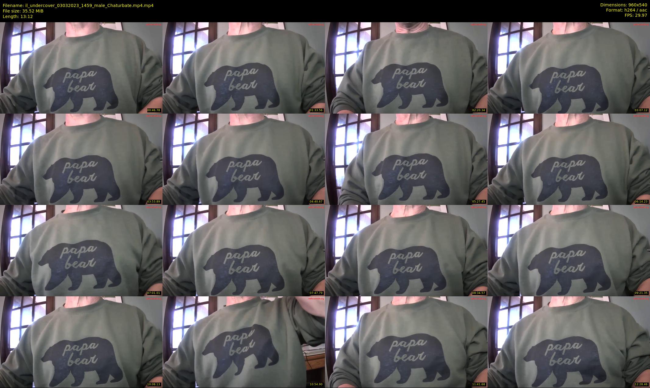 il_undercover — 14 minute Chaturbate male cam show recording, 480p, Mar 3, 2023