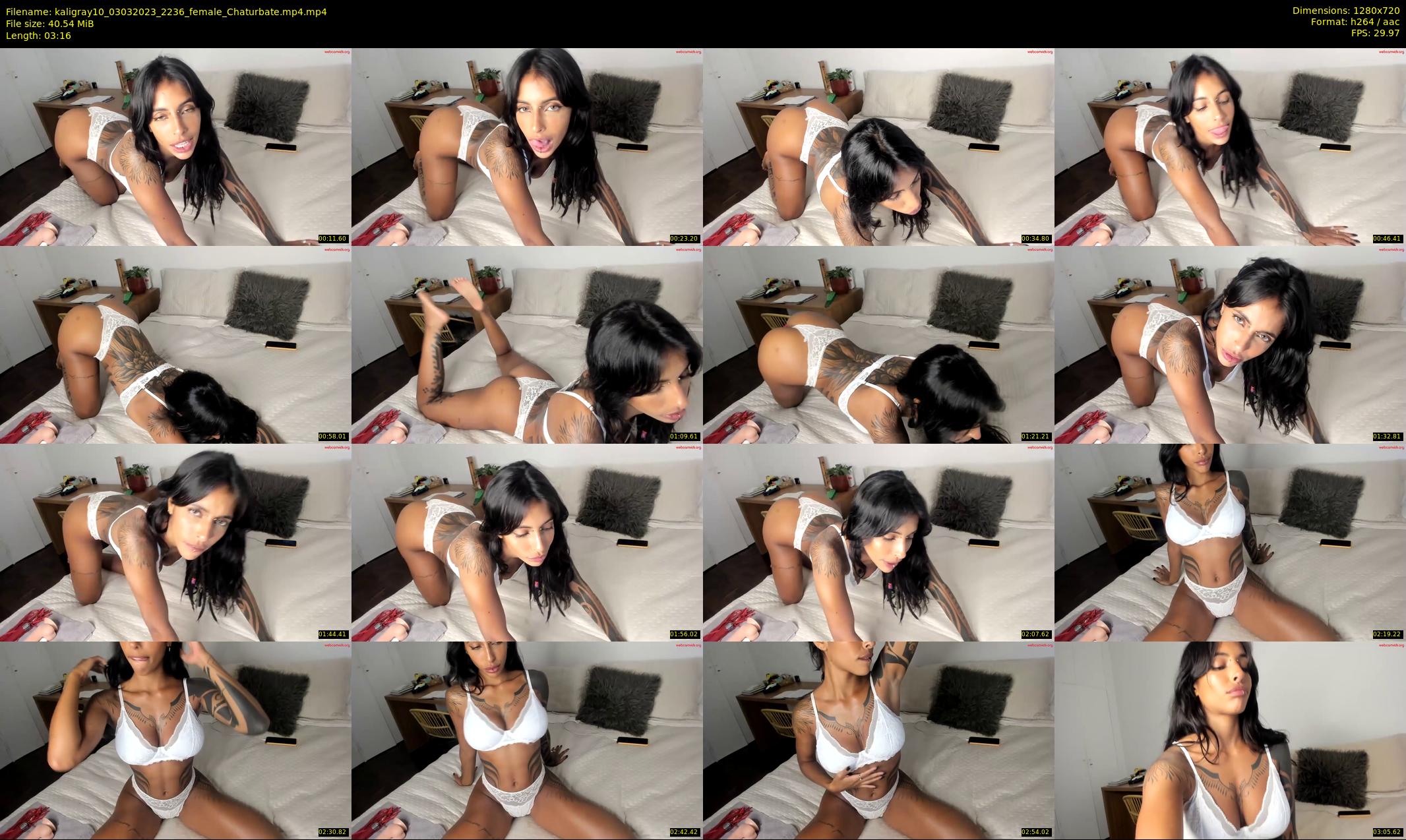 kaligray10 — 4 minute Chaturbate female cam show recording, 720p, Mar 3, 2023