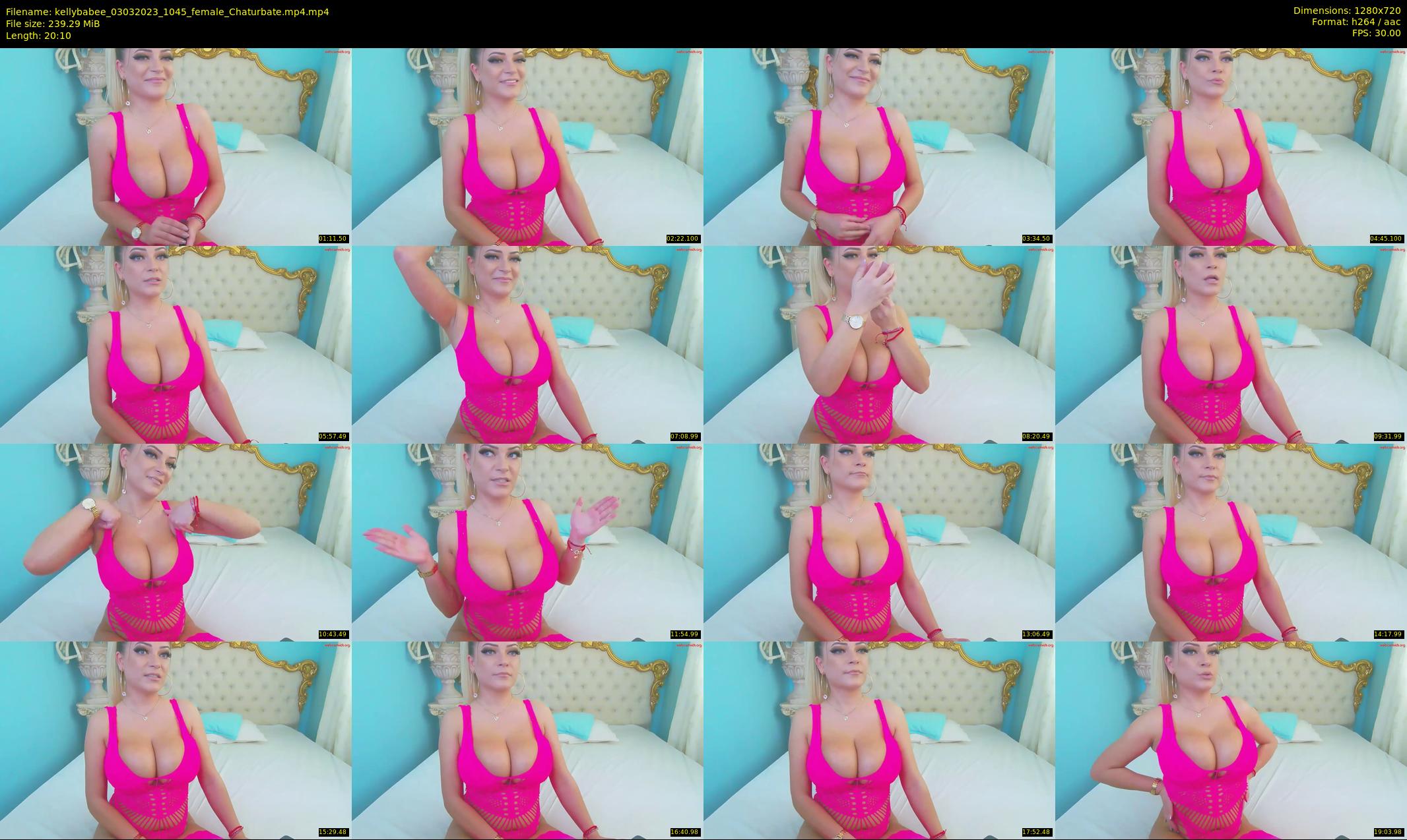 kellybabee — 21 minute Chaturbate female cam show recording, 720p, Mar 3, 2023