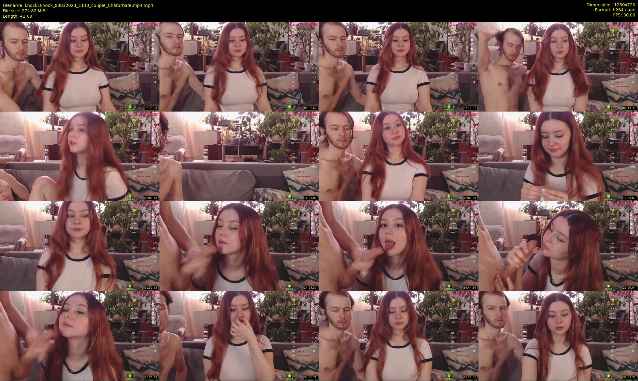 knock1knock — 42 minute Chaturbate couple cam show recording, 720p, Mar 3, 2023