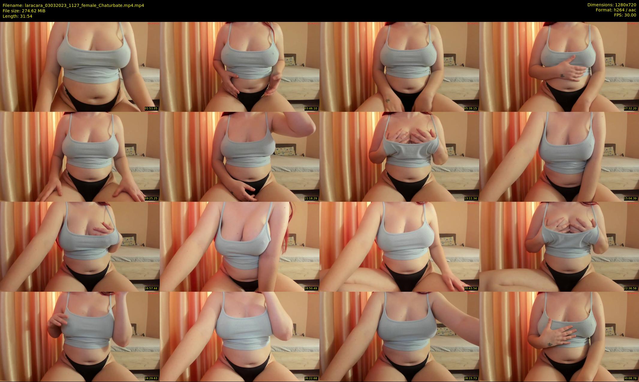 laracara — 32 minute Chaturbate female cam show recording, 720p, Mar 3, 2023