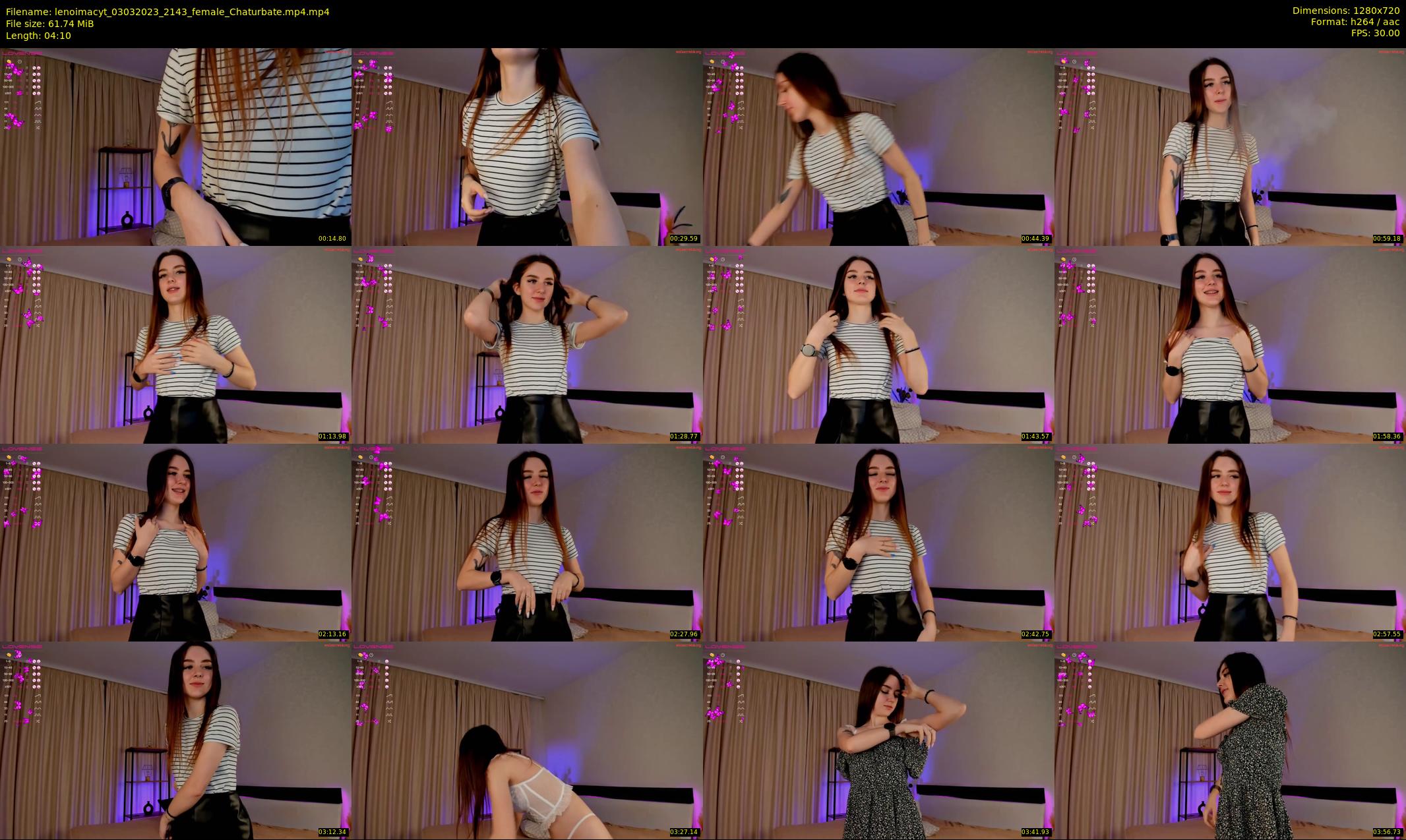 lenoimacyt — 5 minute Chaturbate female cam show recording, 720p, Mar 3, 2023