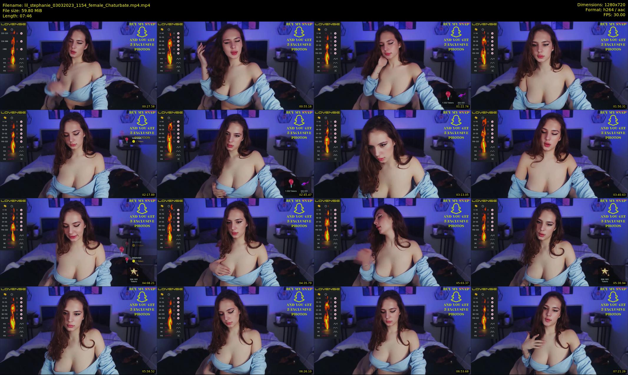 lil_stephanie — 8 minute Chaturbate female cam show recording, 720p, Mar 3, 2023