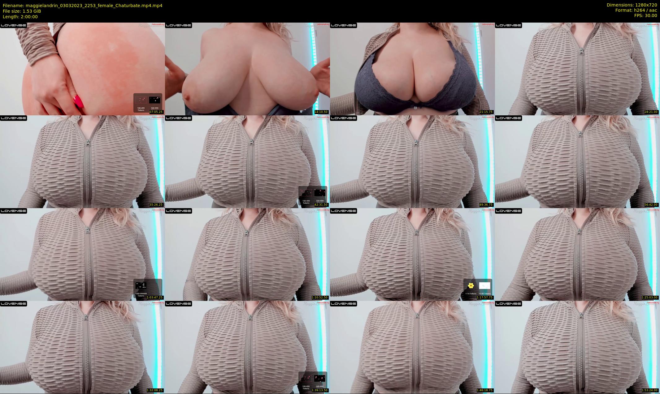 maggielandrin — 120 minute Chaturbate female cam show recording, 720p, Mar 3, 2023