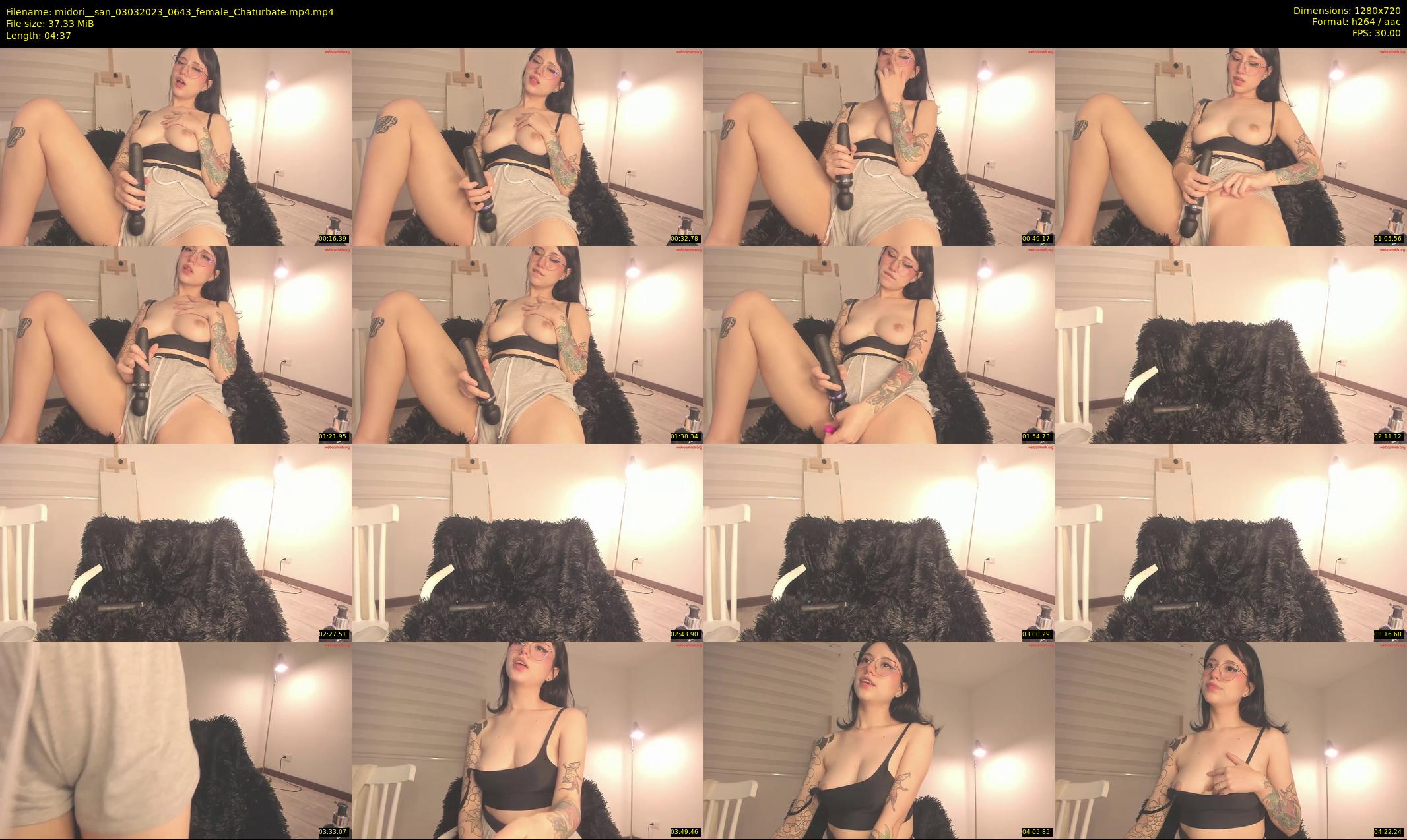 midori__san — 5 minute Chaturbate female cam show recording, 720p, Mar 3, 2023