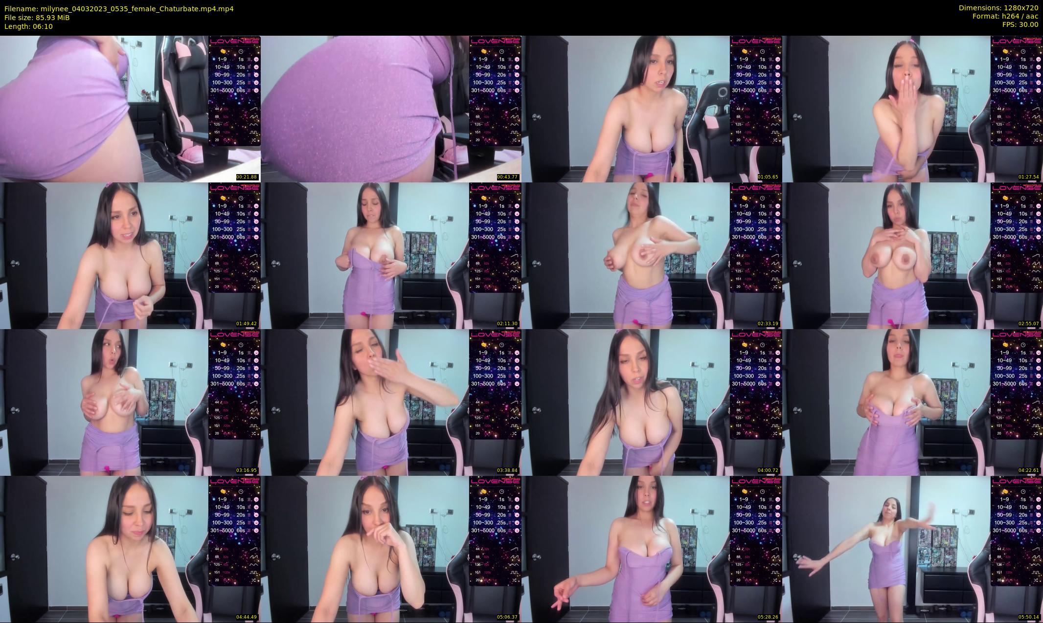 milynee — 7 minute Chaturbate female cam show recording, 720p, Mar 4, 2023