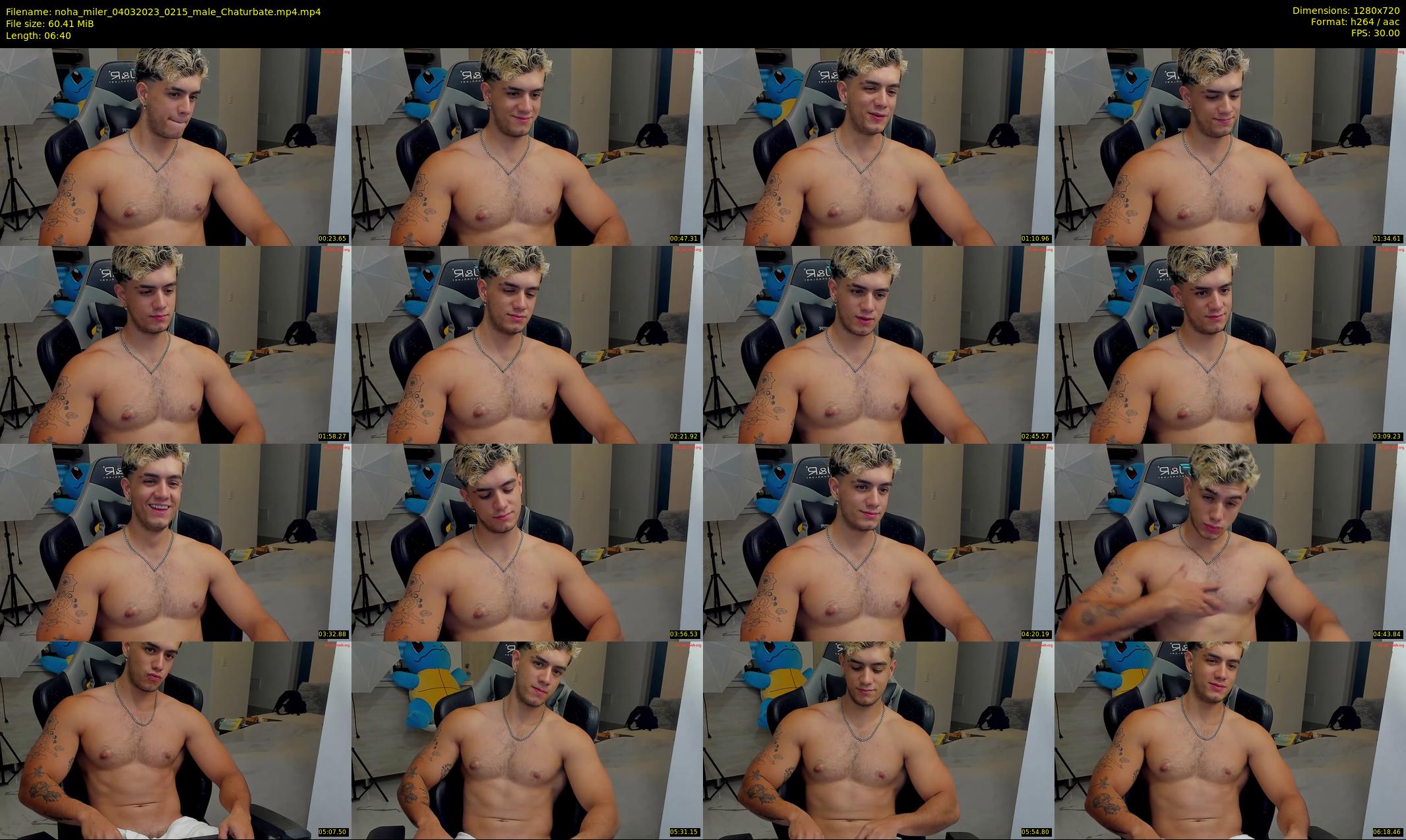 noha_miler — 7 minute Chaturbate male cam show recording, 720p, Mar 4, 2023