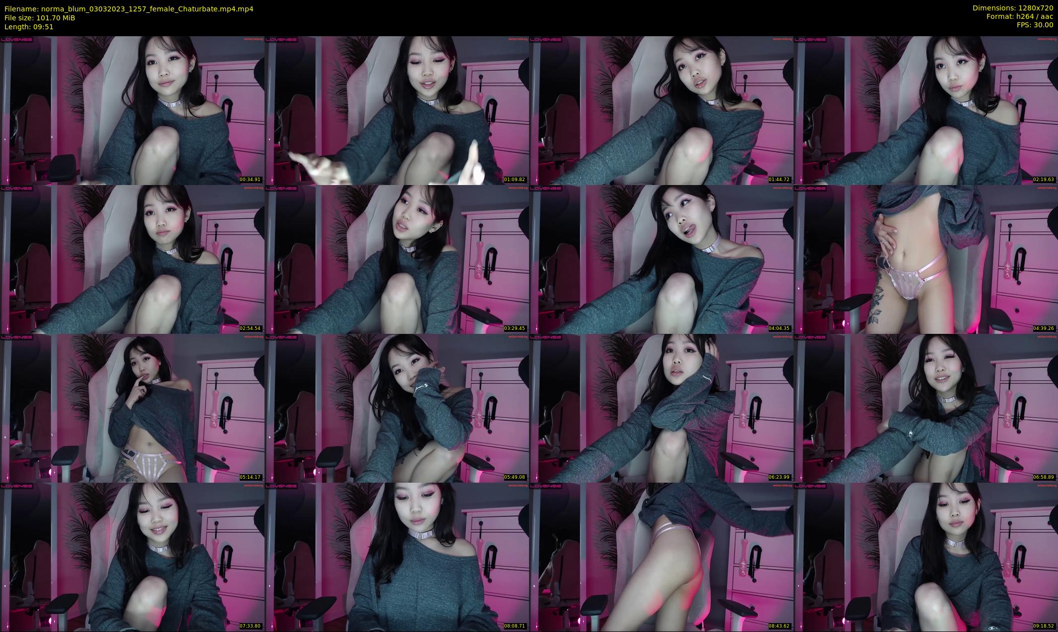 norma_blum — 10 minute Chaturbate female cam show recording, 720p, Mar 3, 2023