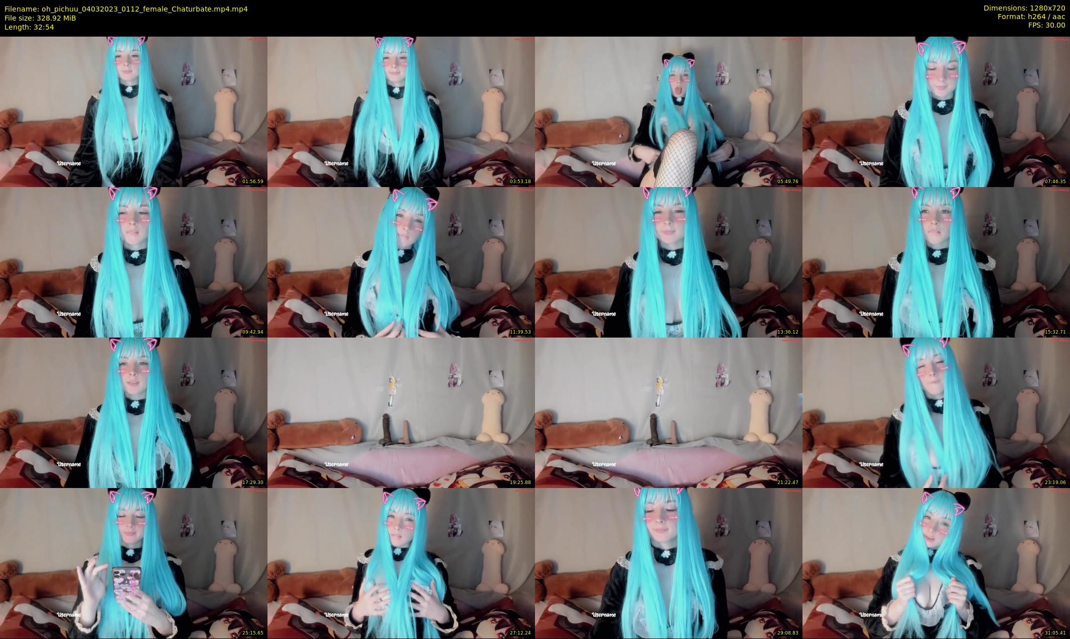 oh_pichuu — 33 minute Chaturbate female cam show recording, 720p, Mar 4, 2023