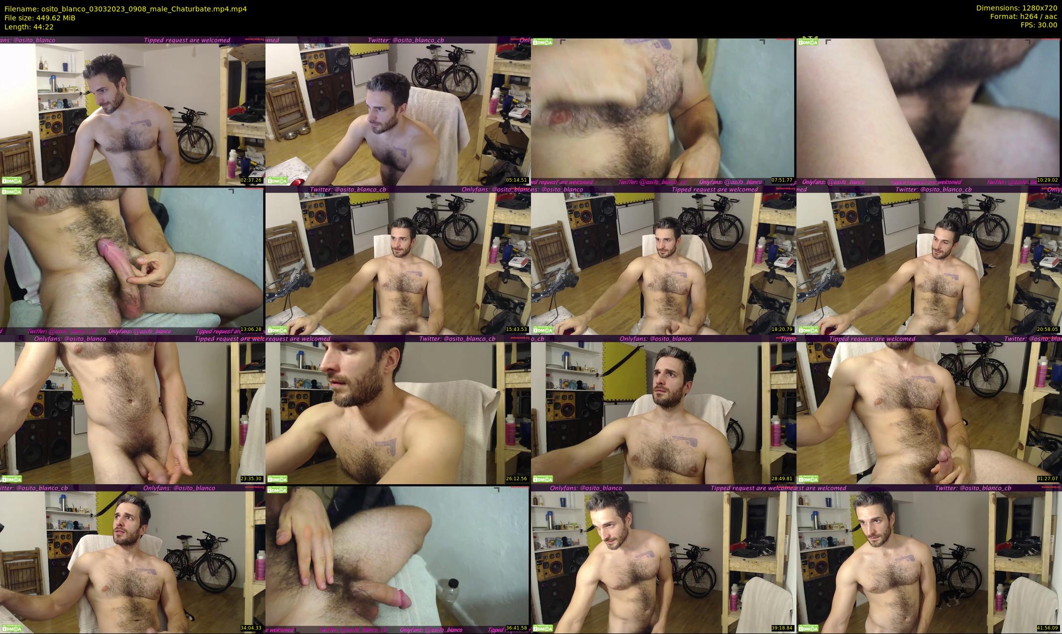 osito_blanco — 45 minute Chaturbate male cam show recording, 720p, Mar 3, 2023
