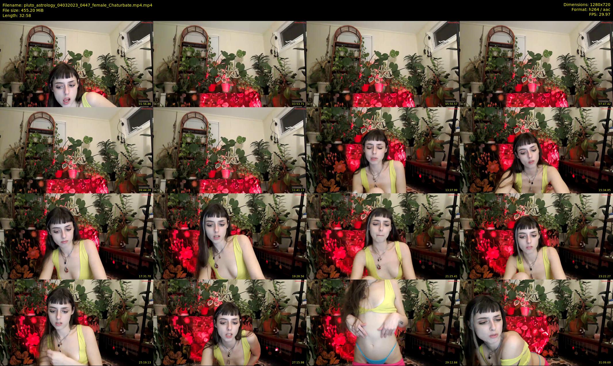 pluto_astrology — 33 minute Chaturbate female cam show recording, 720p, Mar 4, 2023