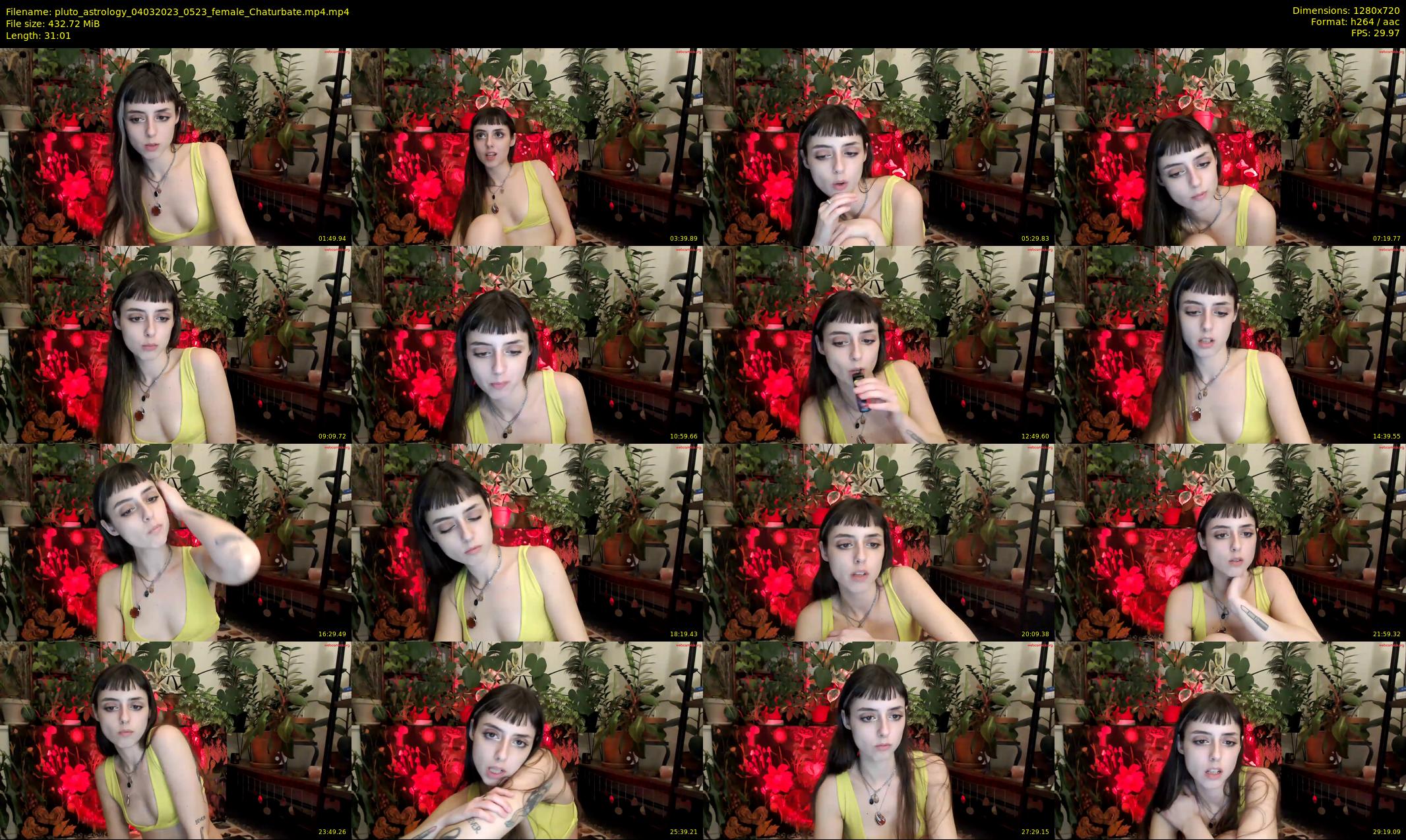 pluto_astrology — 32 minute Chaturbate female cam show recording, 720p, Mar 4, 2023
