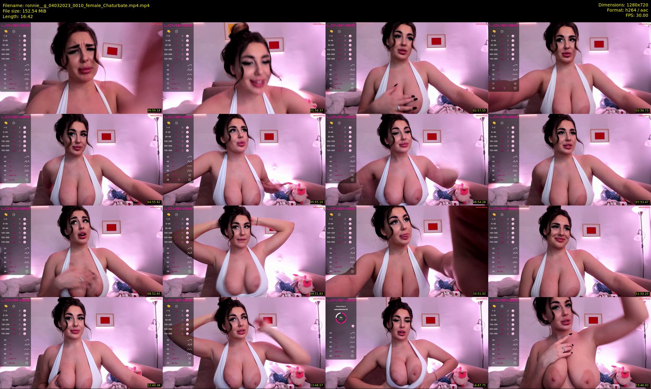 ronnie__g — 17 minute Chaturbate female cam show recording, 720p, Mar 4, 2023