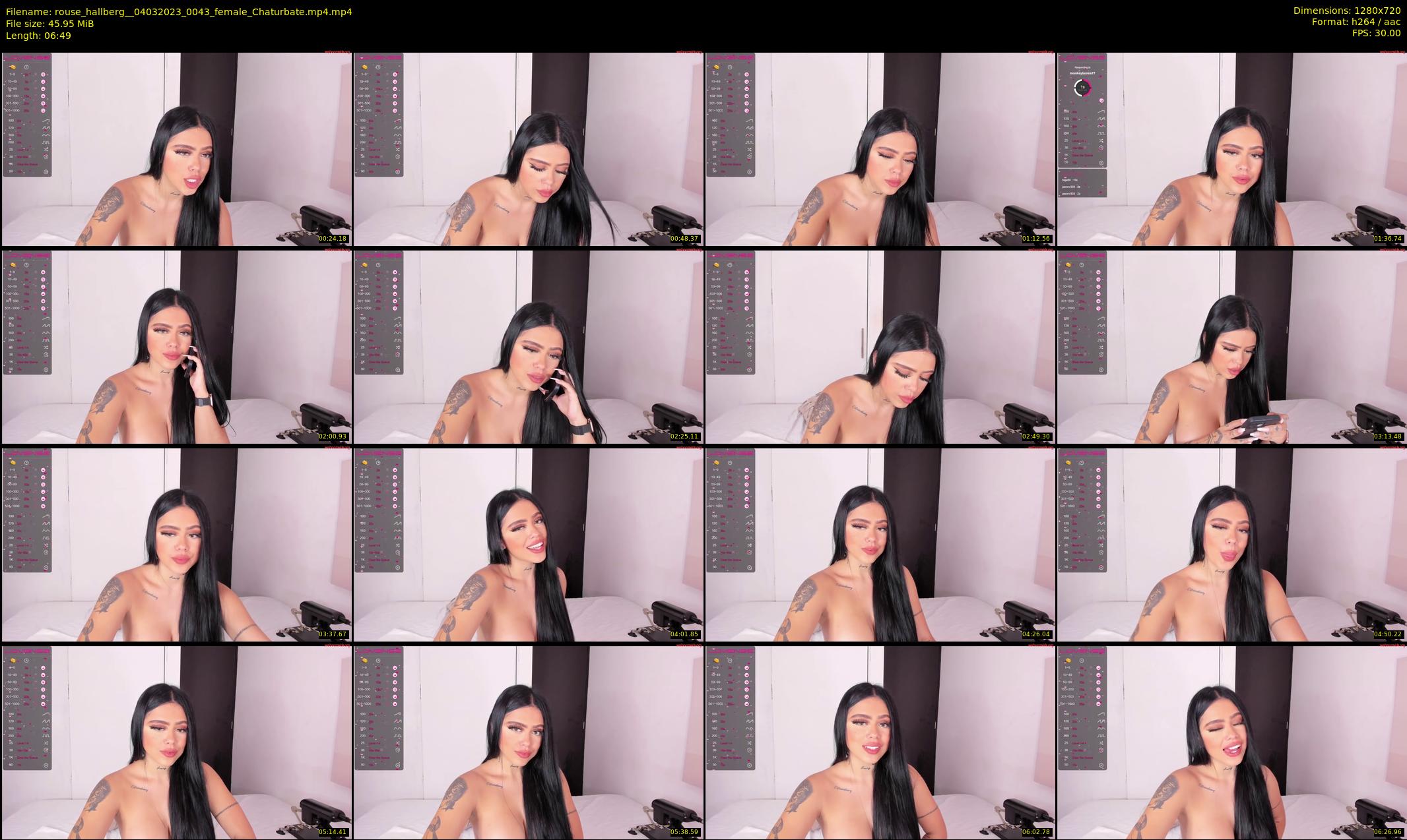 rouse_hallberg_ — 7 minute Chaturbate female cam show recording, 720p, Mar 4, 2023