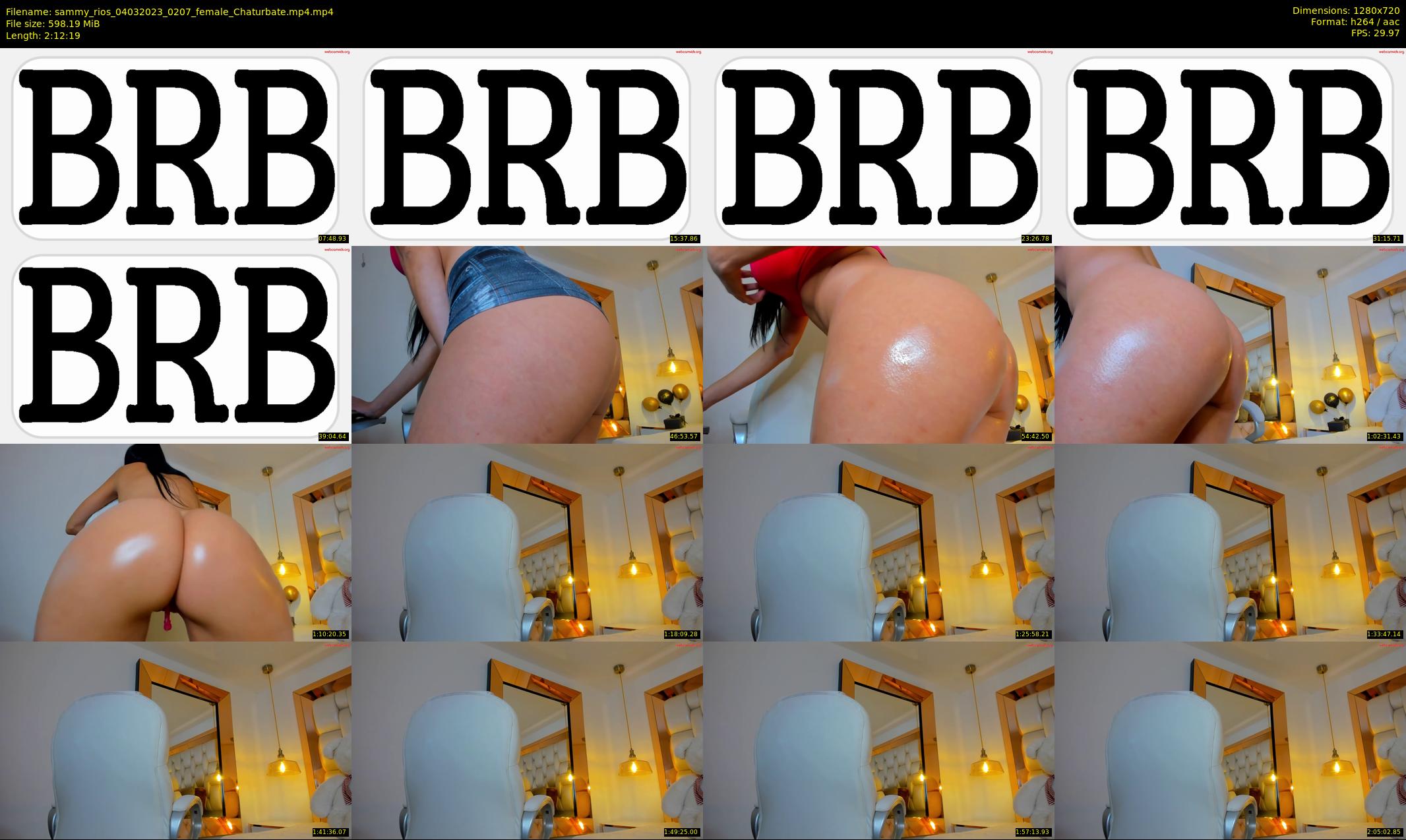 sammy_rios — 133 minute Chaturbate female cam show recording, 720p, Mar 4, 2023