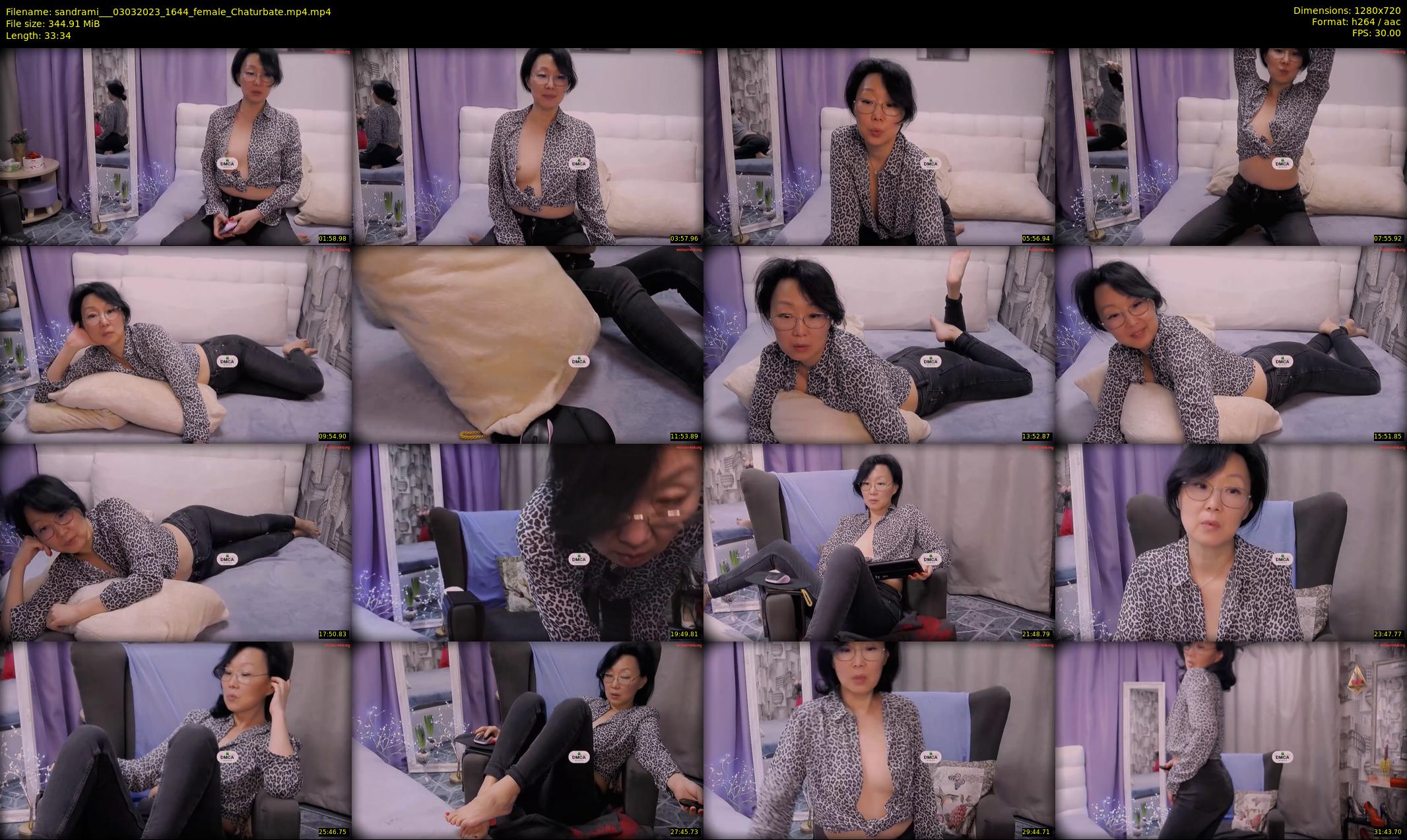 sandrami__ — 34 minute Chaturbate female cam show recording, 720p, Mar 3, 2023