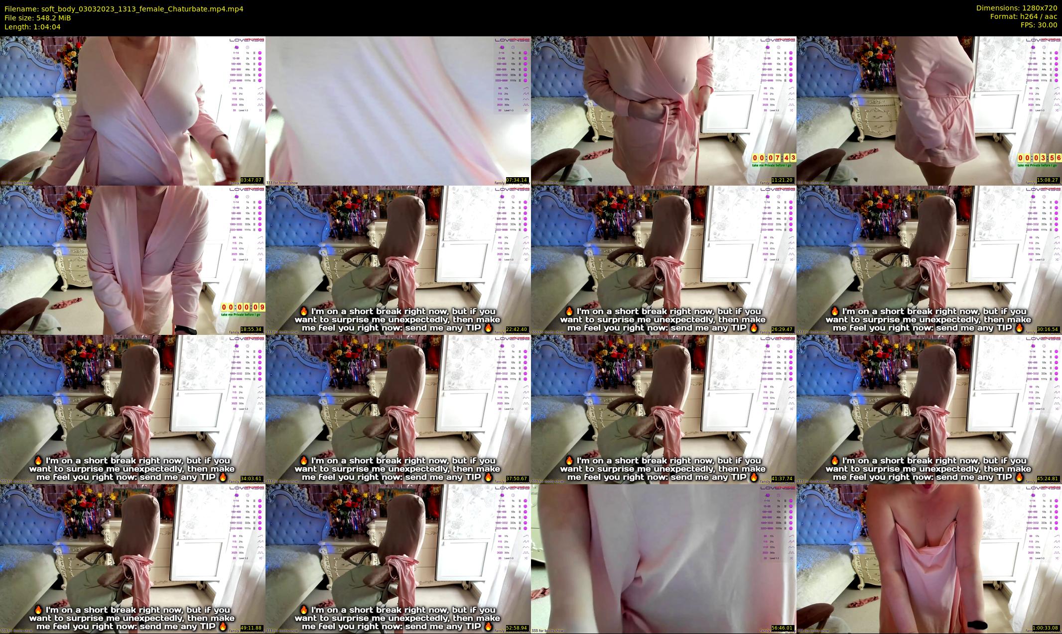 soft_body — 65 minute Chaturbate female cam show recording, 720p, Mar 3, 2023