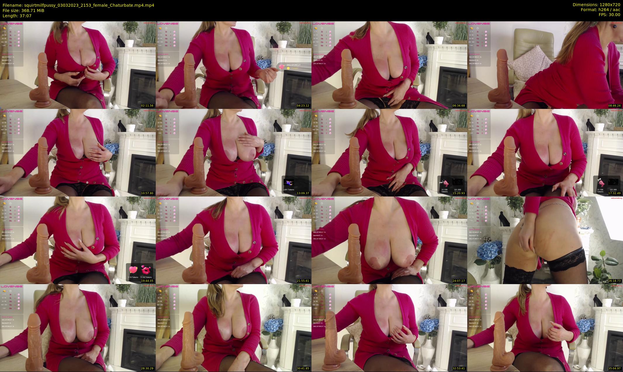 squirtmilfpussy — 38 minute Chaturbate female cam show recording, 720p, Mar 3, 2023