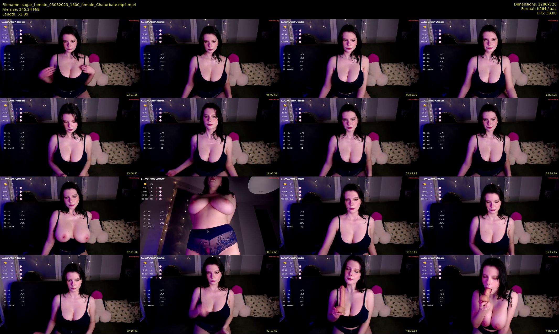 sugar_tomato — 52 minute Chaturbate female cam show recording, 720p, Mar 3, 2023