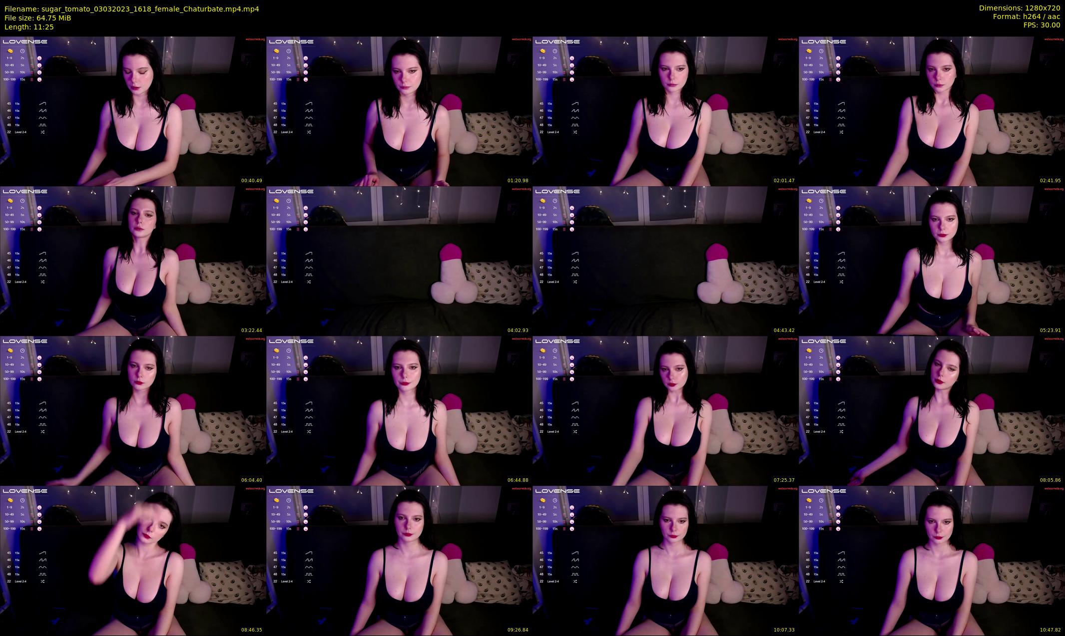 sugar_tomato — 12 minute Chaturbate female cam show recording, 720p, Mar 3, 2023
