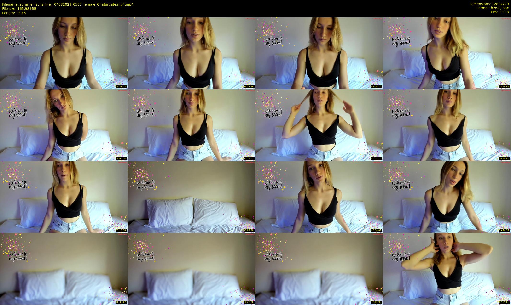 summer_sunshine_ — 14 minute Chaturbate female cam show recording, 720p, Mar 4, 2023