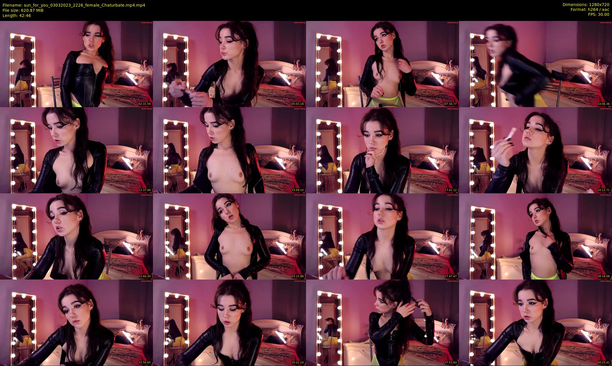 sun_for_you — 43 minute Chaturbate female cam show recording, 720p, Mar 3, 2023